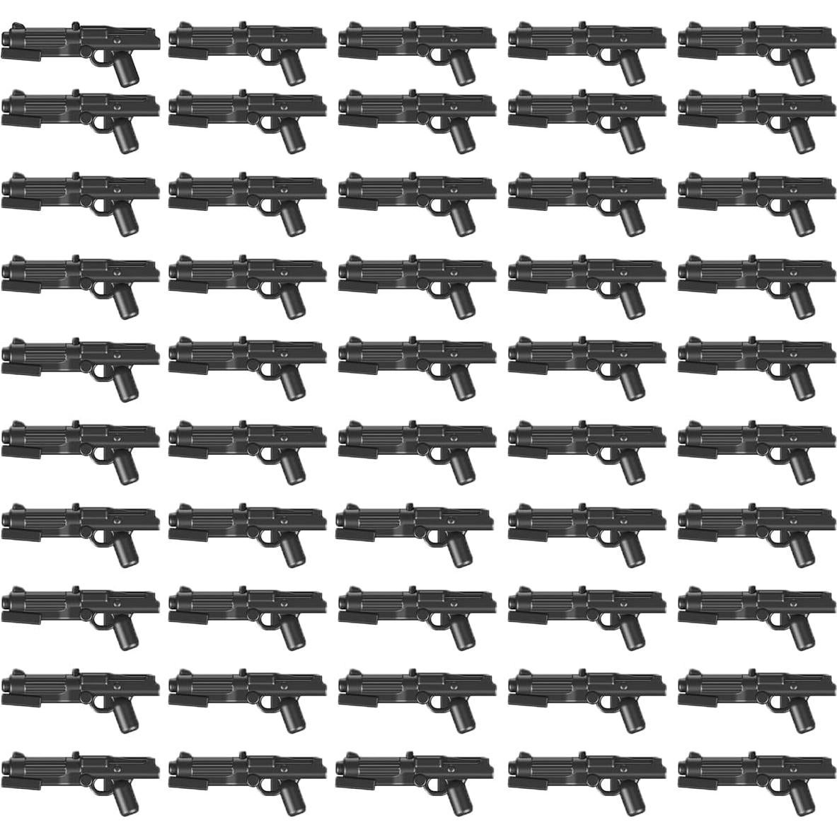 MOOXI Accesorios de Armas DC-15 para Minifiguras (50pcs)