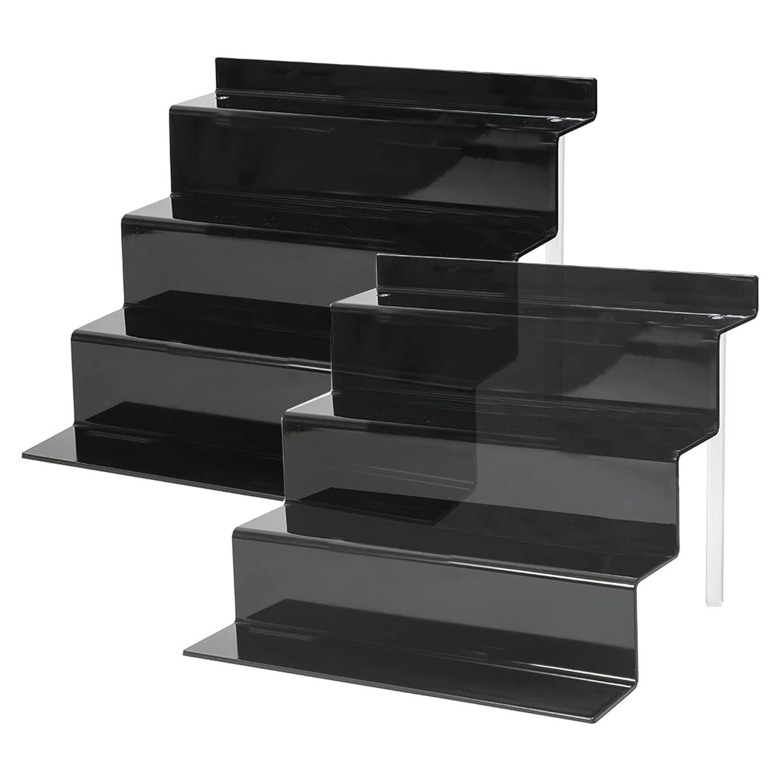 Soportes Acrílicos IHOMECOOKER 4 Niveles Negro 30.48x22.86cm