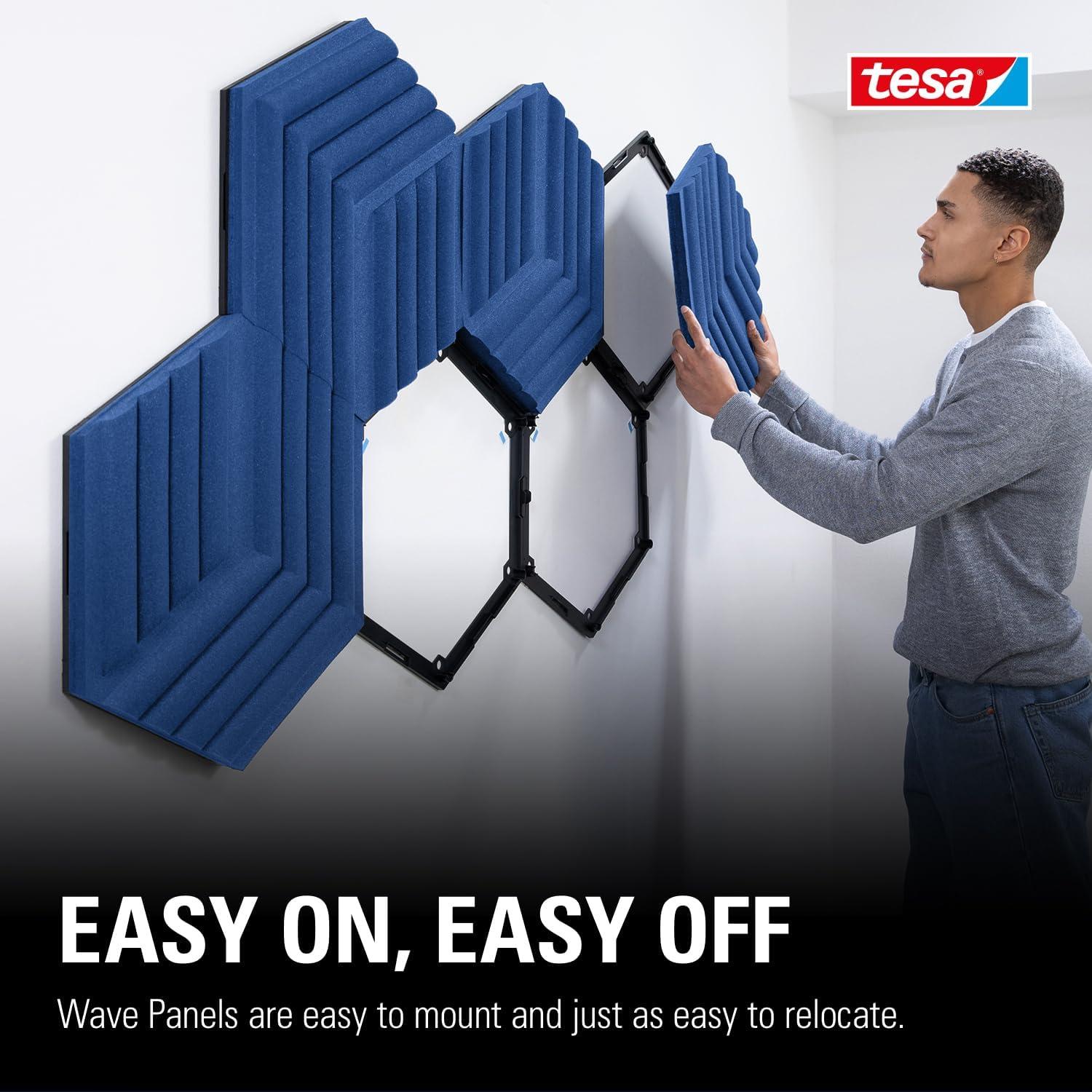 Paneles Acústicos Elgato Wave - Set de 6 Azul, Doble Densidad