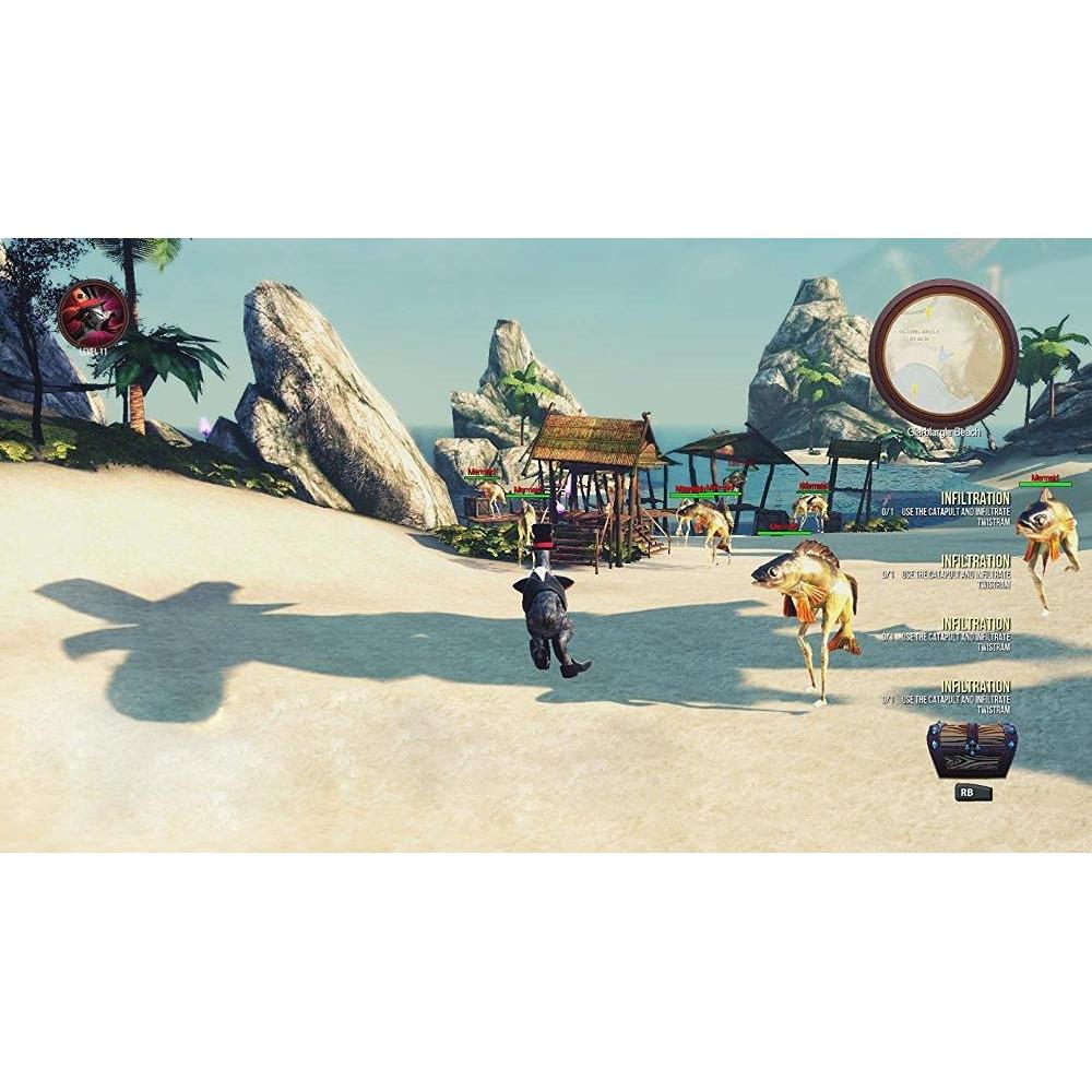 Goat Simulator Paquete DLC PS4 - Incluye GoatZ y MMO