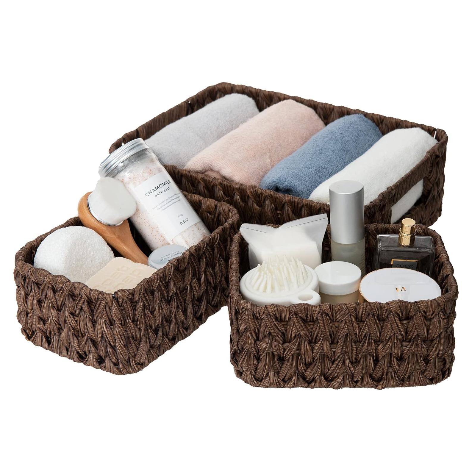 Cestas de Mimbre para Organizar GRANNY SAYS - 3 Piezas