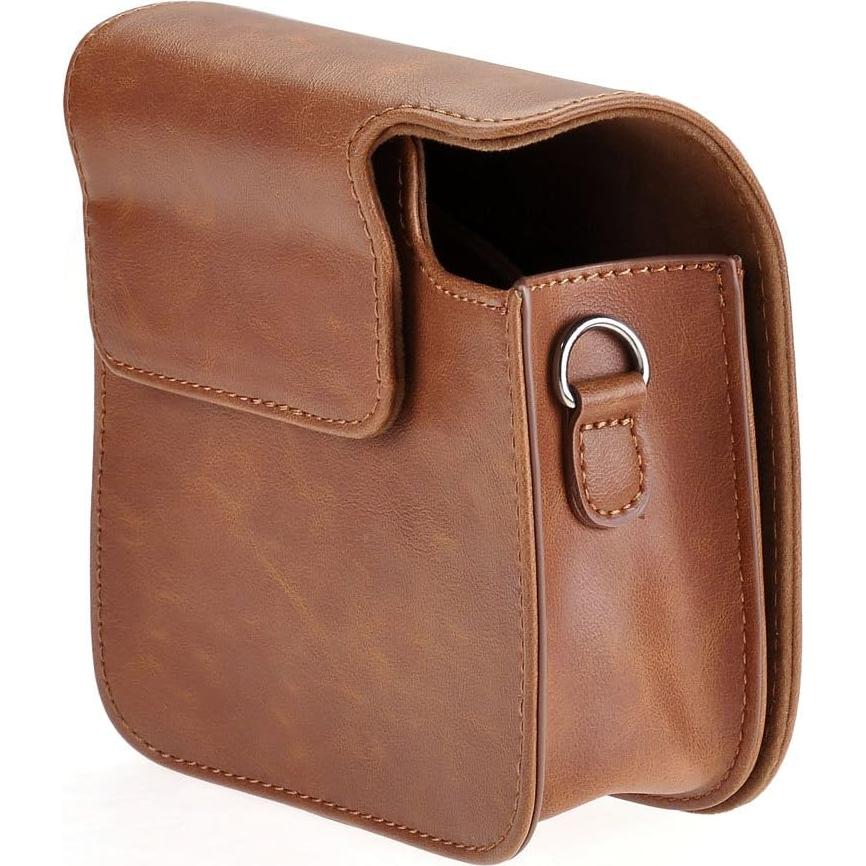 Funda de cámara Yoption para Fujifilm Instax Mini 11/9/8/8+ marrón