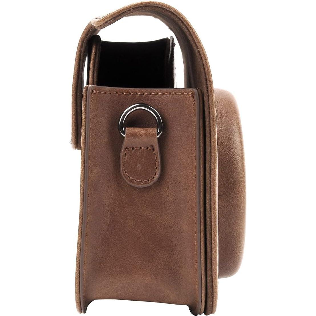 Funda de cámara Yoption para Fujifilm Instax Mini 11/9/8/8+ marrón