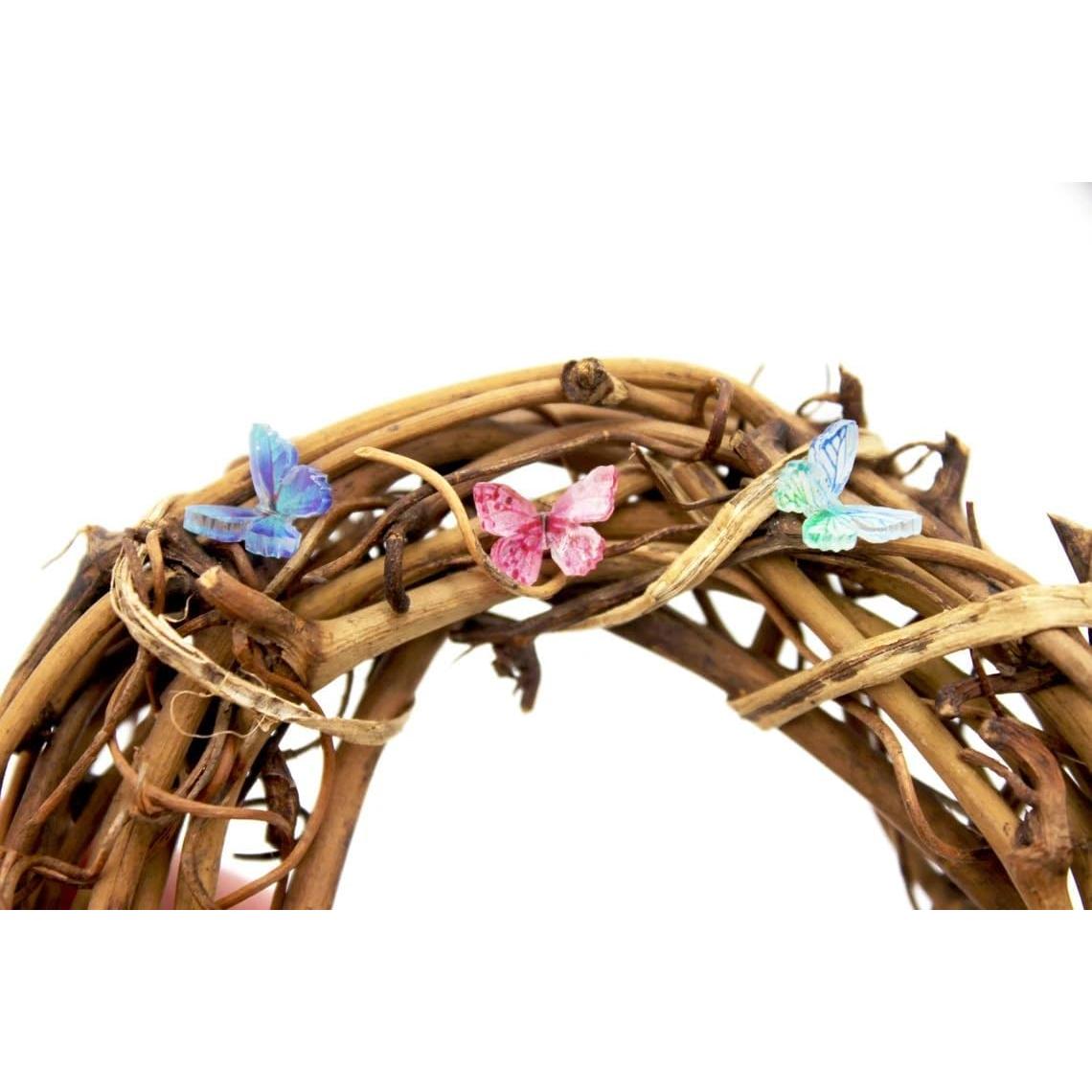 Mariposas de Resina Miniatura Peachcor para Casa de Muñecas - 30 Piezas