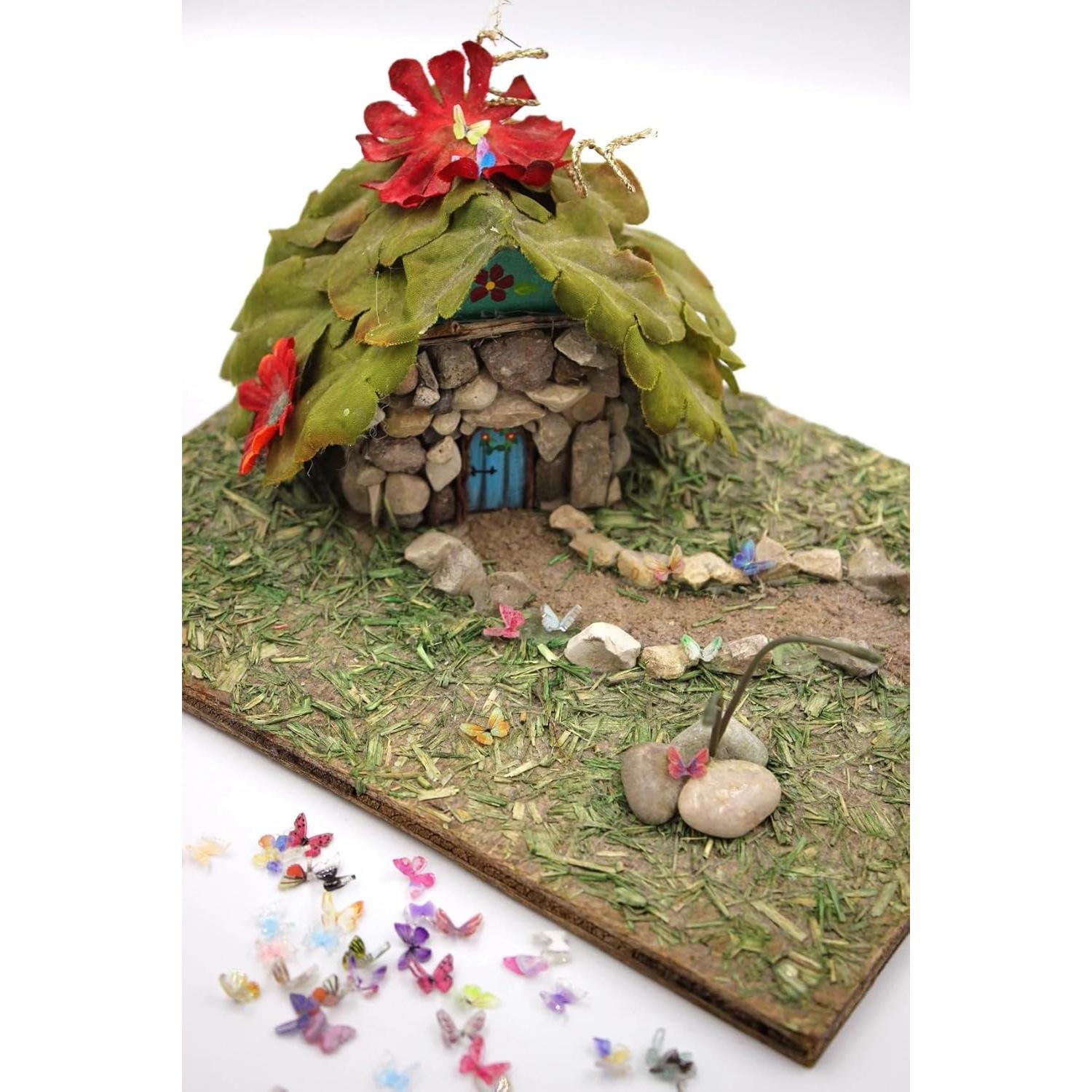 Mariposas de Resina Miniatura Peachcor para Casa de Muñecas - 30 Piezas