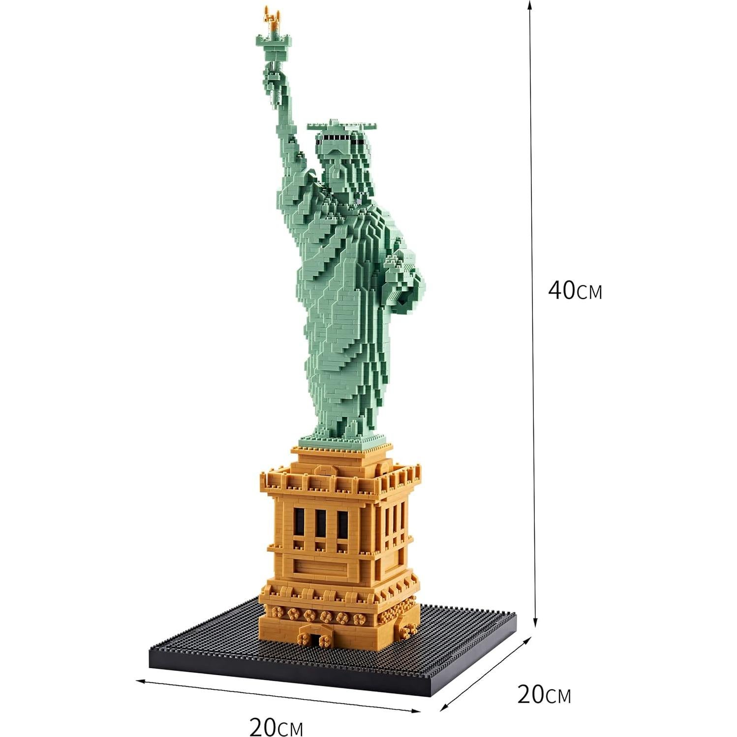 Conjunto de Bloques Estatua de la Libertad KLMEi 2810 PCS
