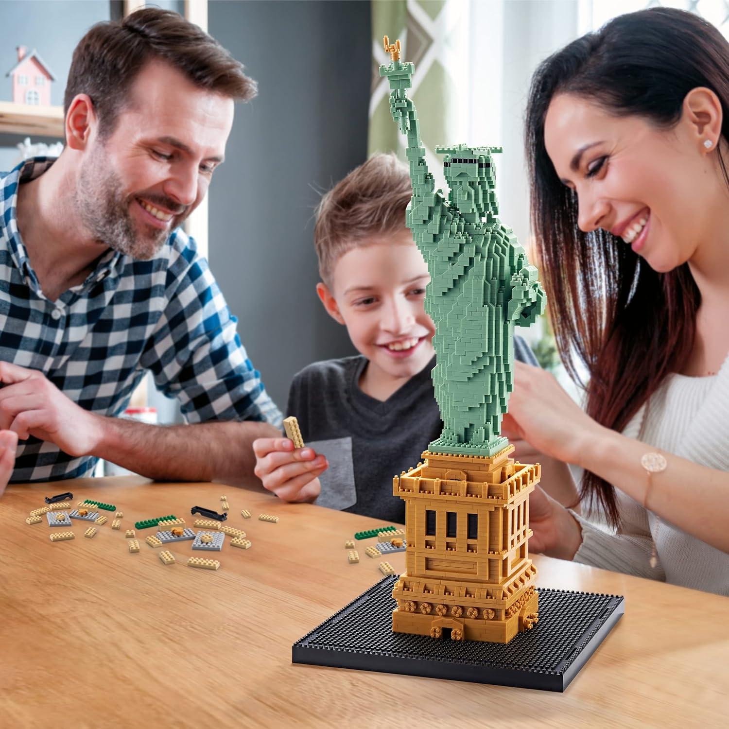 Conjunto de Bloques Estatua de la Libertad KLMEi 2810 PCS