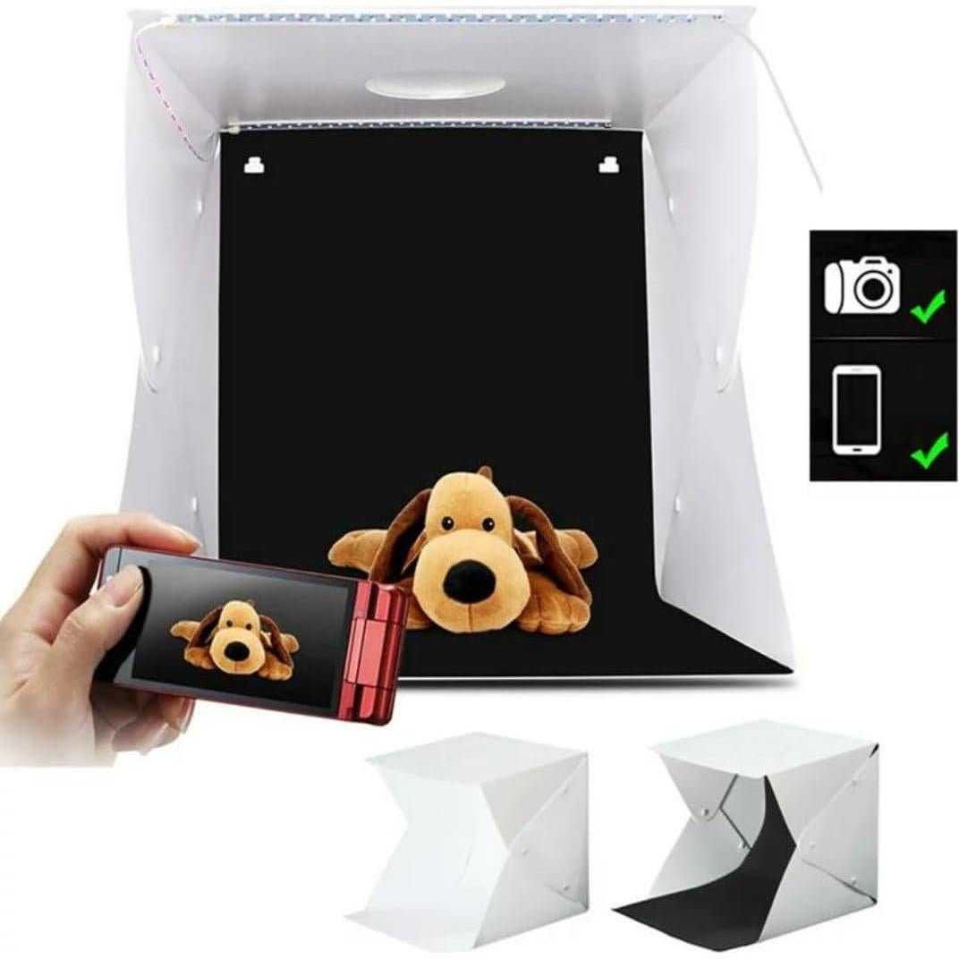 Caja de Luz de Estudio Fotográfico Plegable Lightbox - Pequeña