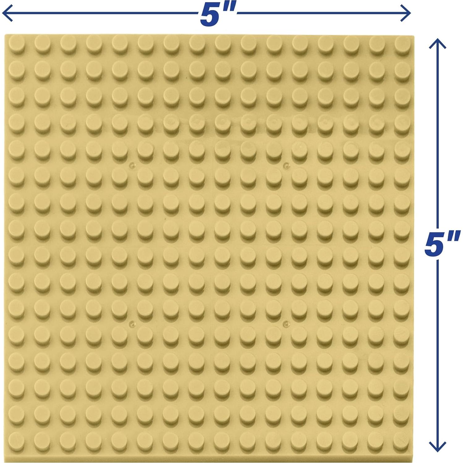Placas Base de Ladrillos SCS Direct 5x5 cm Arena (10pcs)
