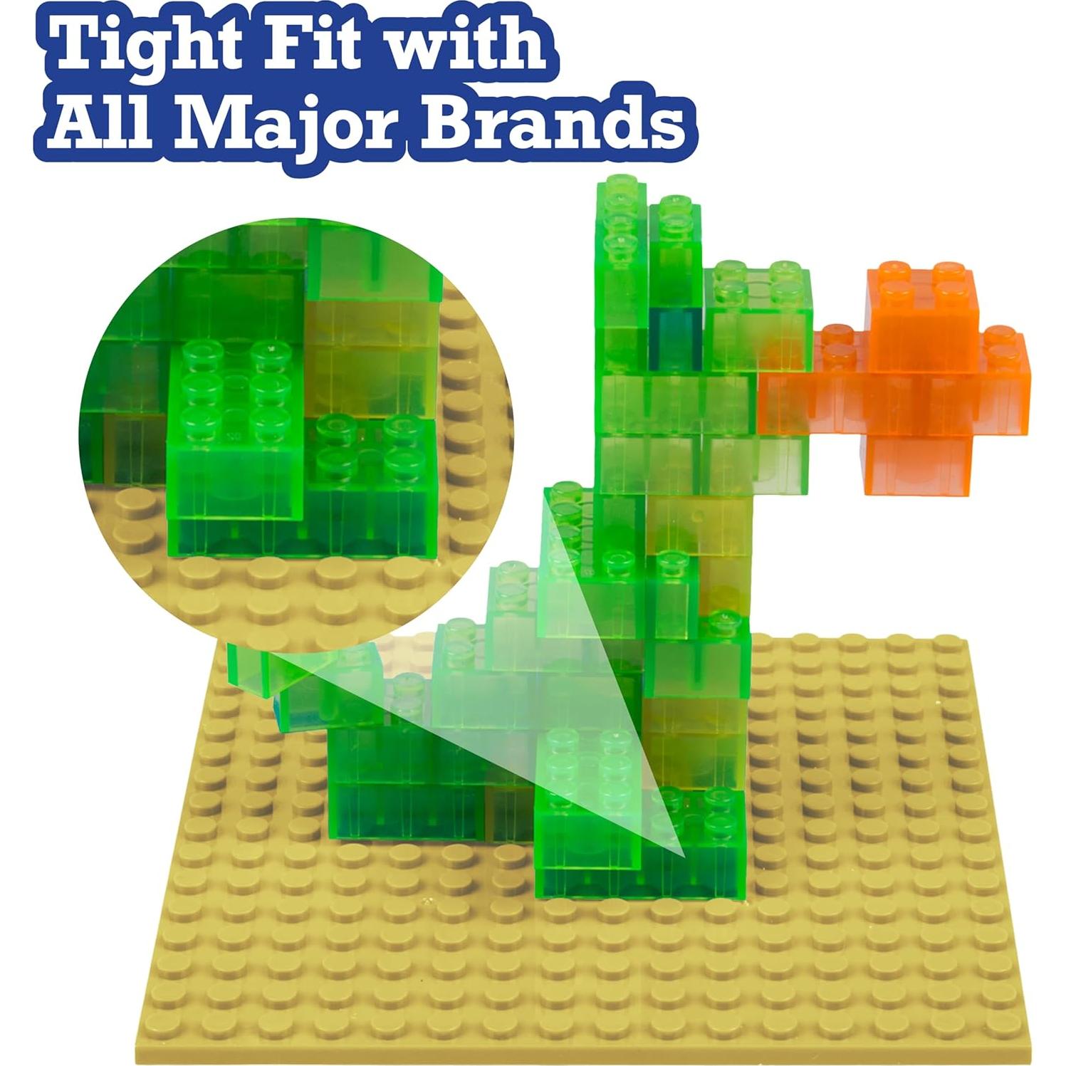 Placas Base de Ladrillos SCS Direct 5x5 cm Arena (10pcs)