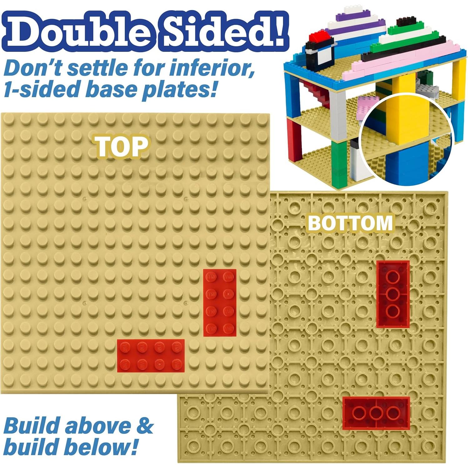 Placas Base de Ladrillos SCS Direct 5x5 cm Arena (10pcs)