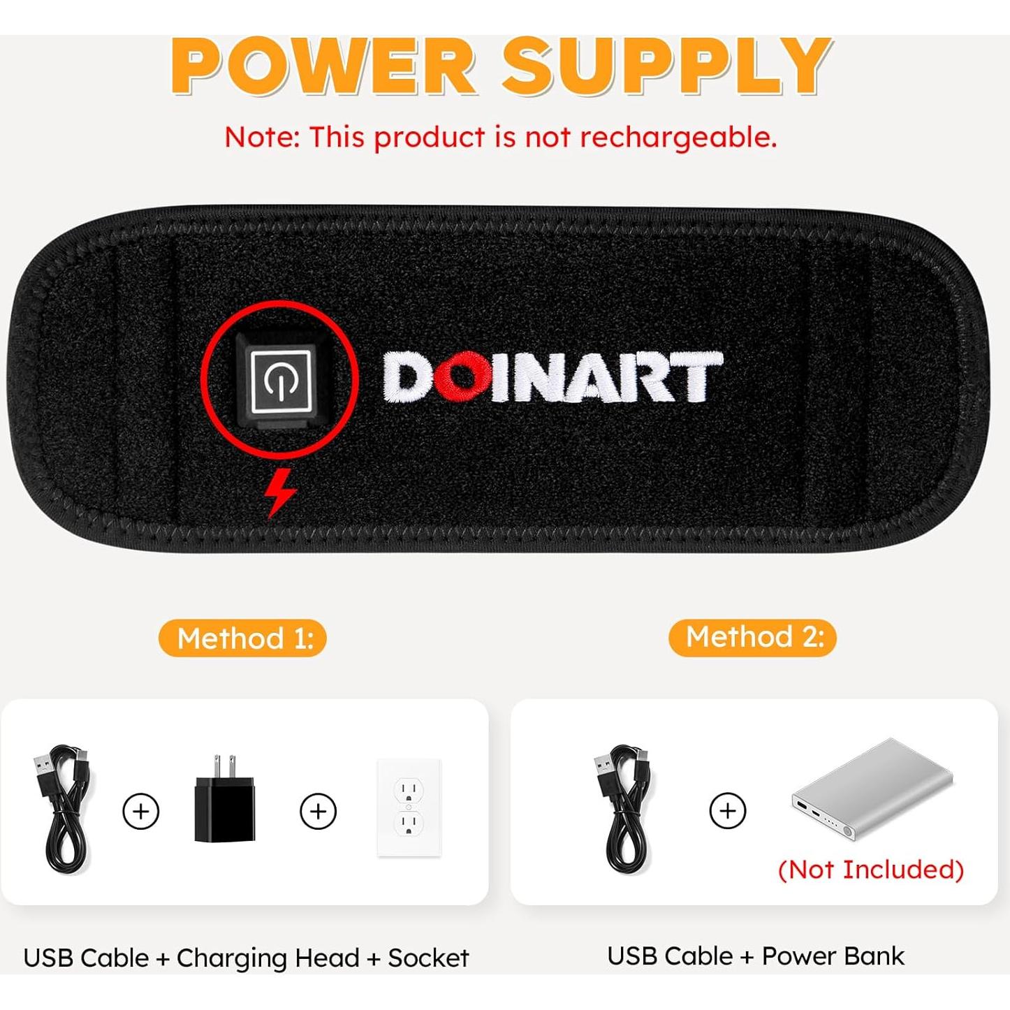 Cinturón de Terapia de Luz Roja Doinart para Cuello y Cara