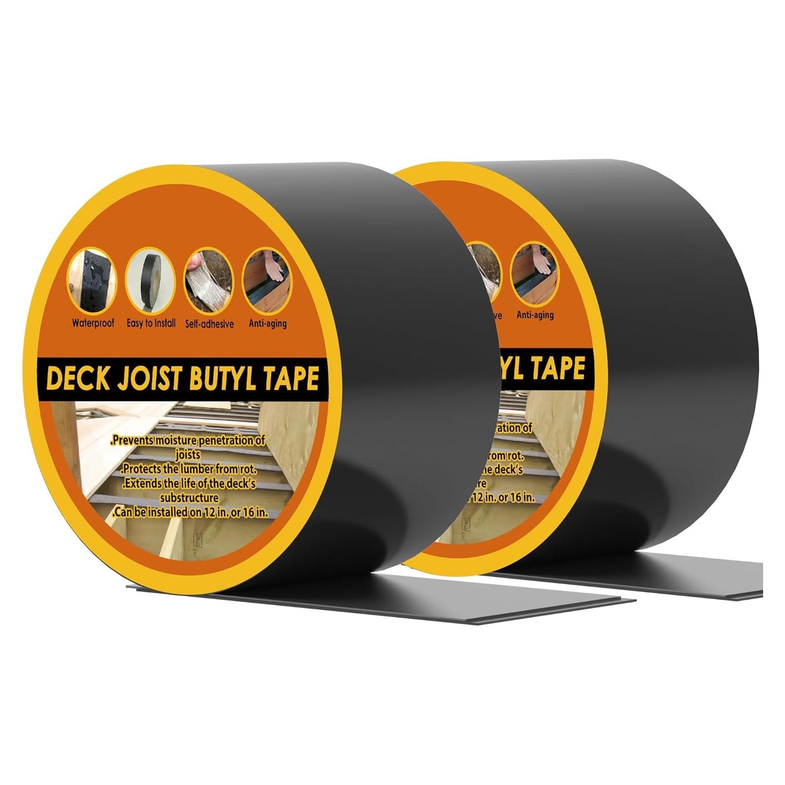 Cinta de Butilo para Vigas JOAPRIL 2 Rollos 5 cm x 15 m