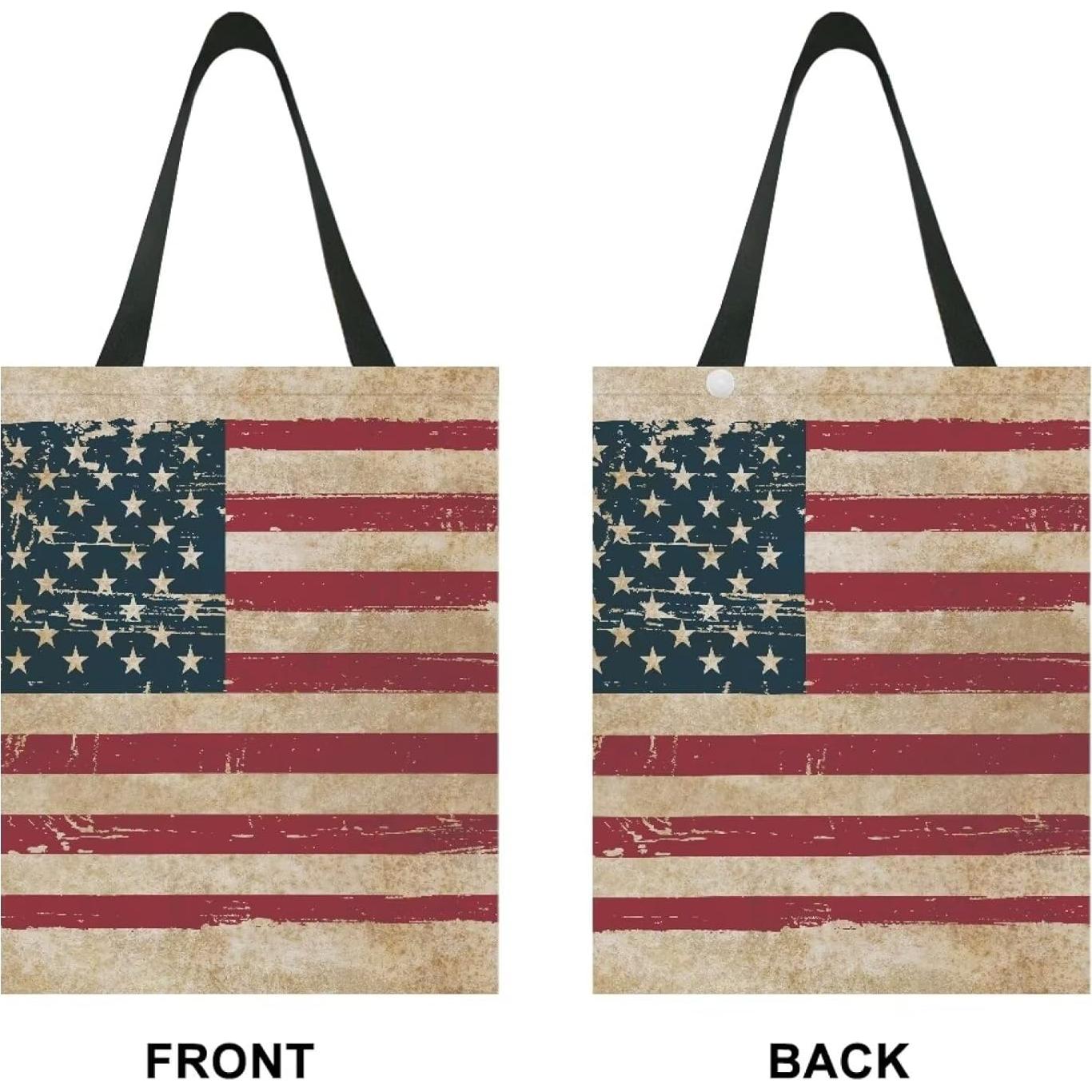 Basurero Colgante para Auto Tomeusey Bandera Americana 25x30.5cm