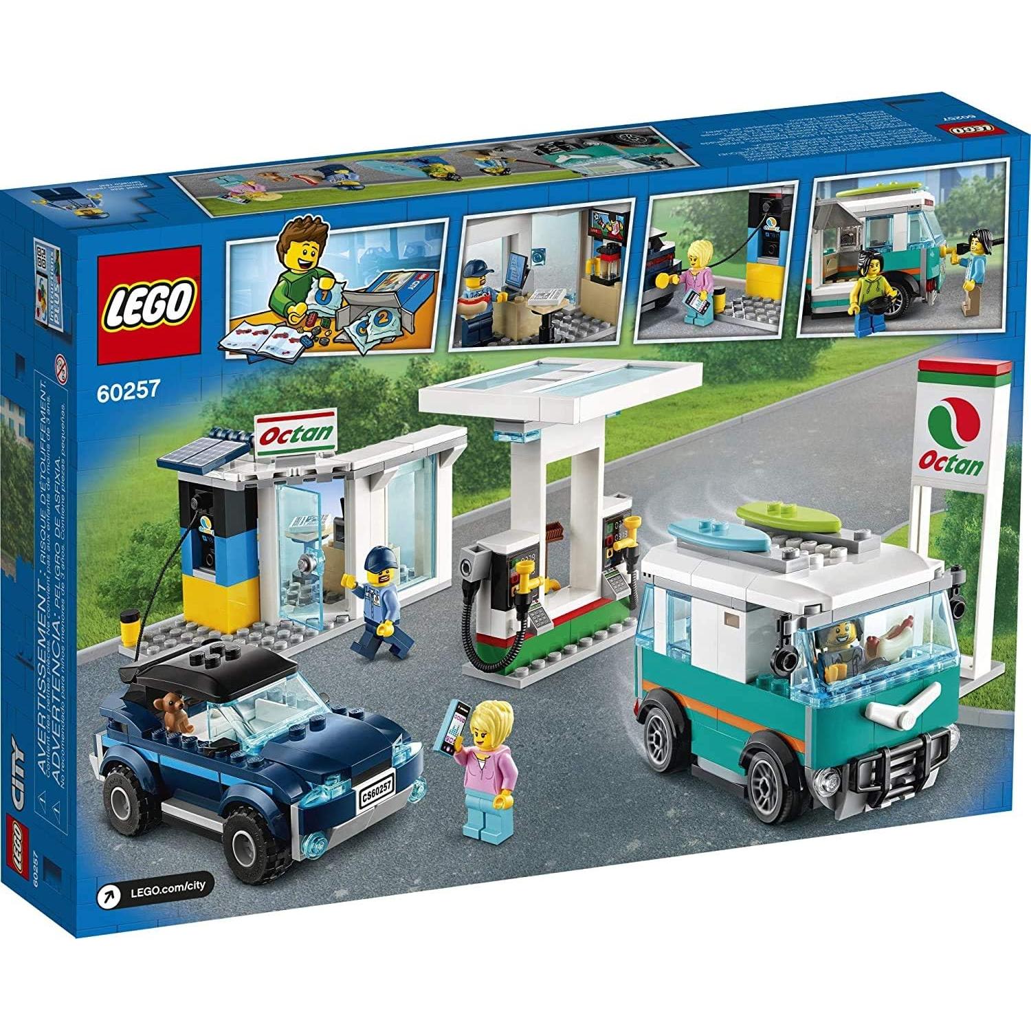 LEGO Ciudad Estación de Servicio 60257 Juguete 354 Piezas