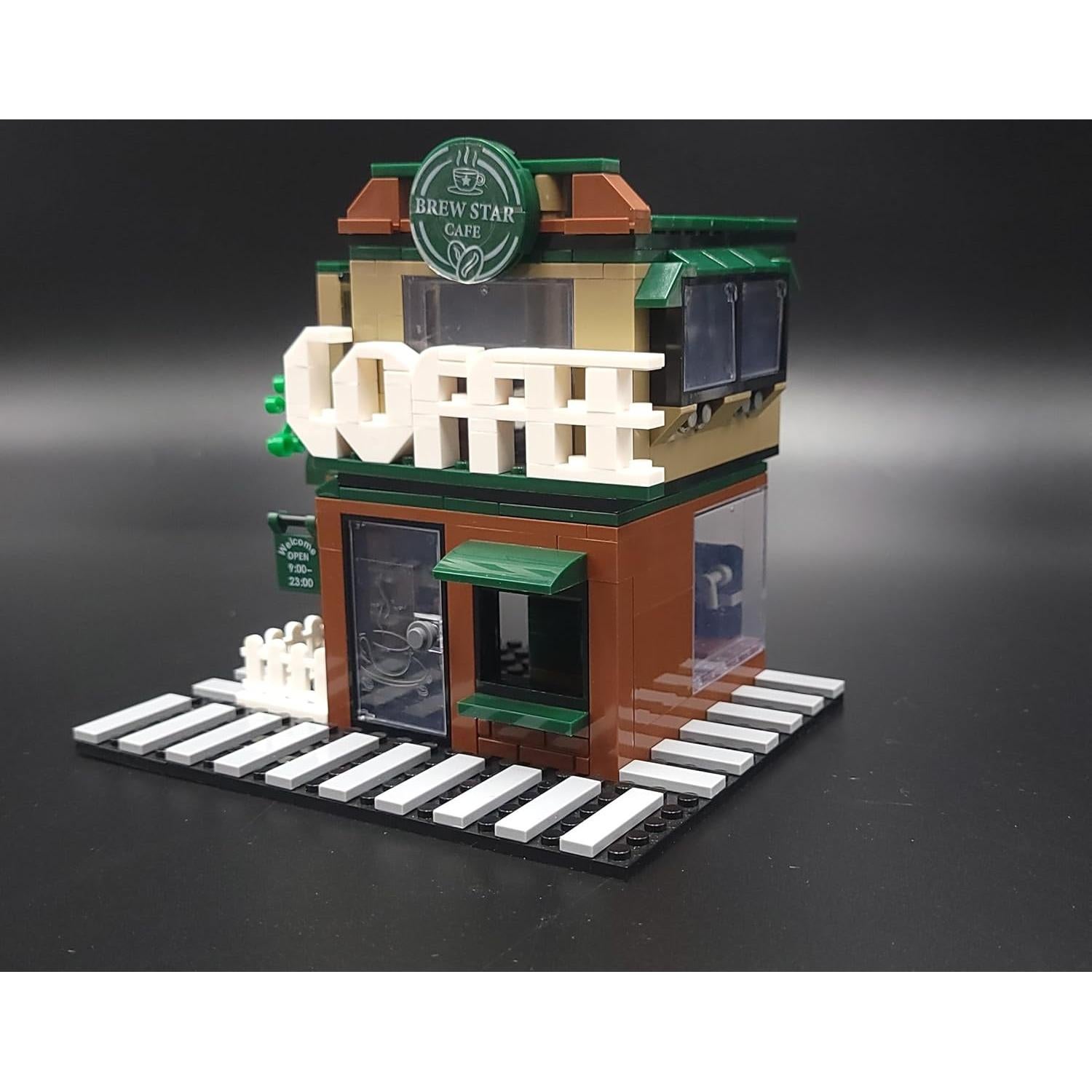 Conjunto Modular Cafetería General Jim - 283 Piezas 2 Pisos