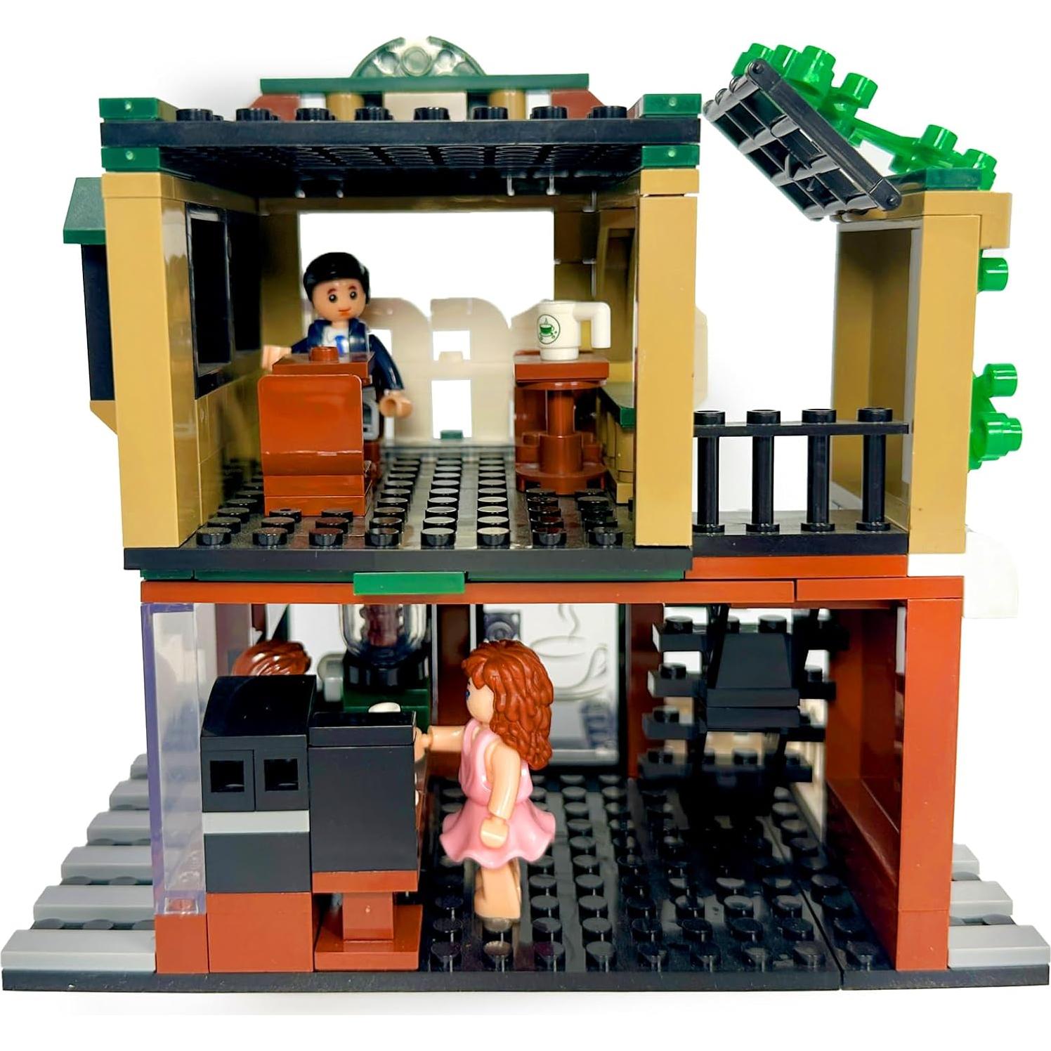 Conjunto Modular Cafetería General Jim - 283 Piezas 2 Pisos
