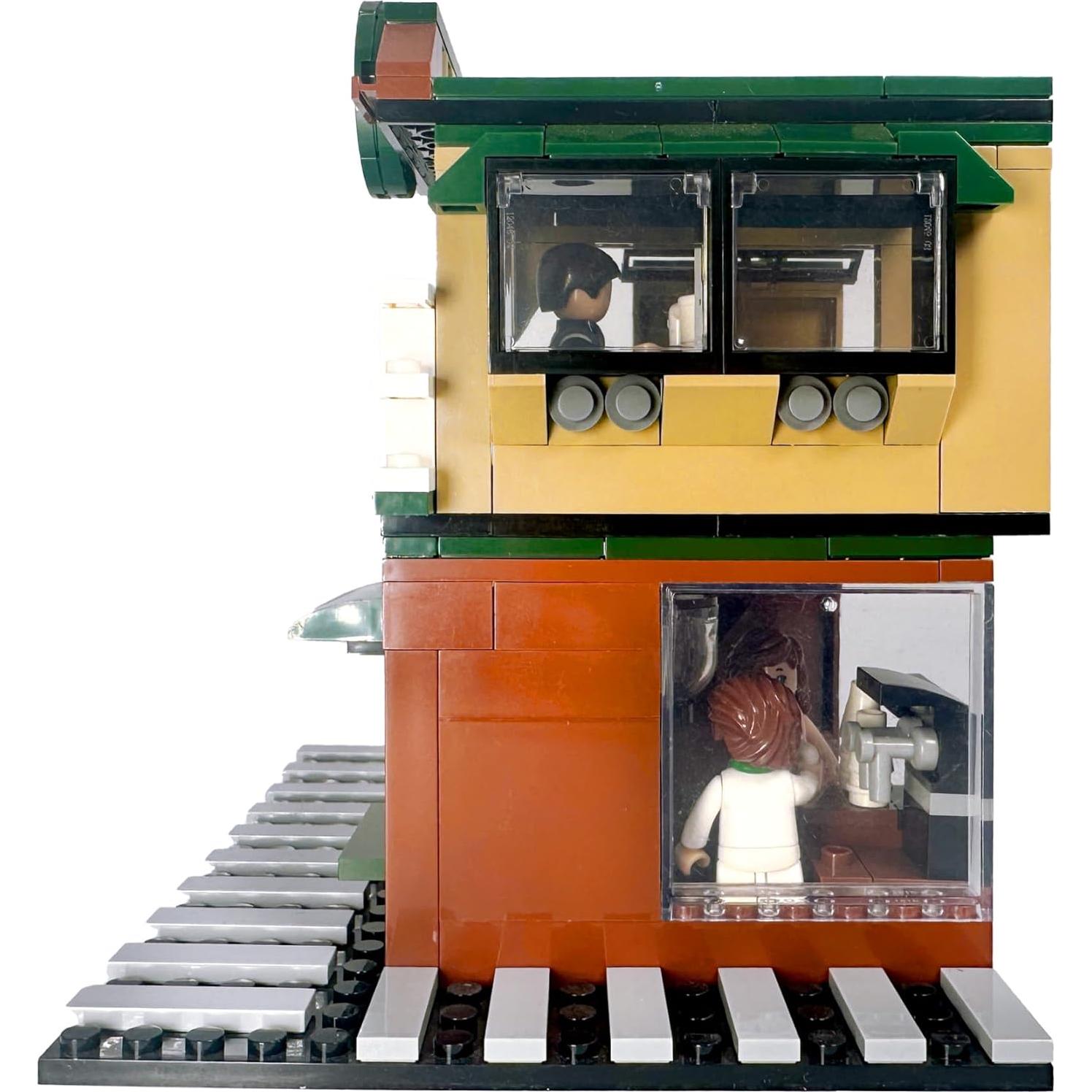 Conjunto Modular Cafetería General Jim - 283 Piezas 2 Pisos