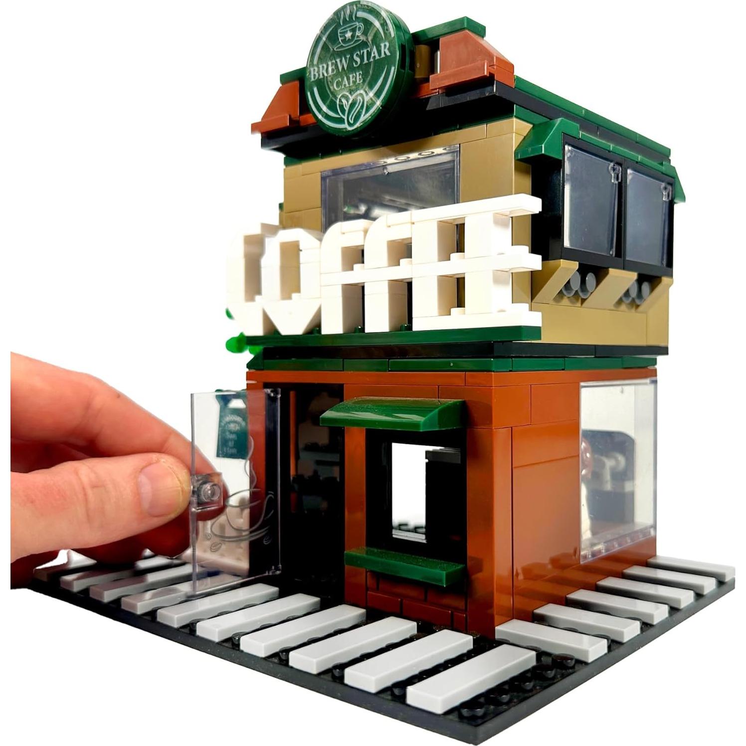 Conjunto Modular Cafetería General Jim - 283 Piezas 2 Pisos