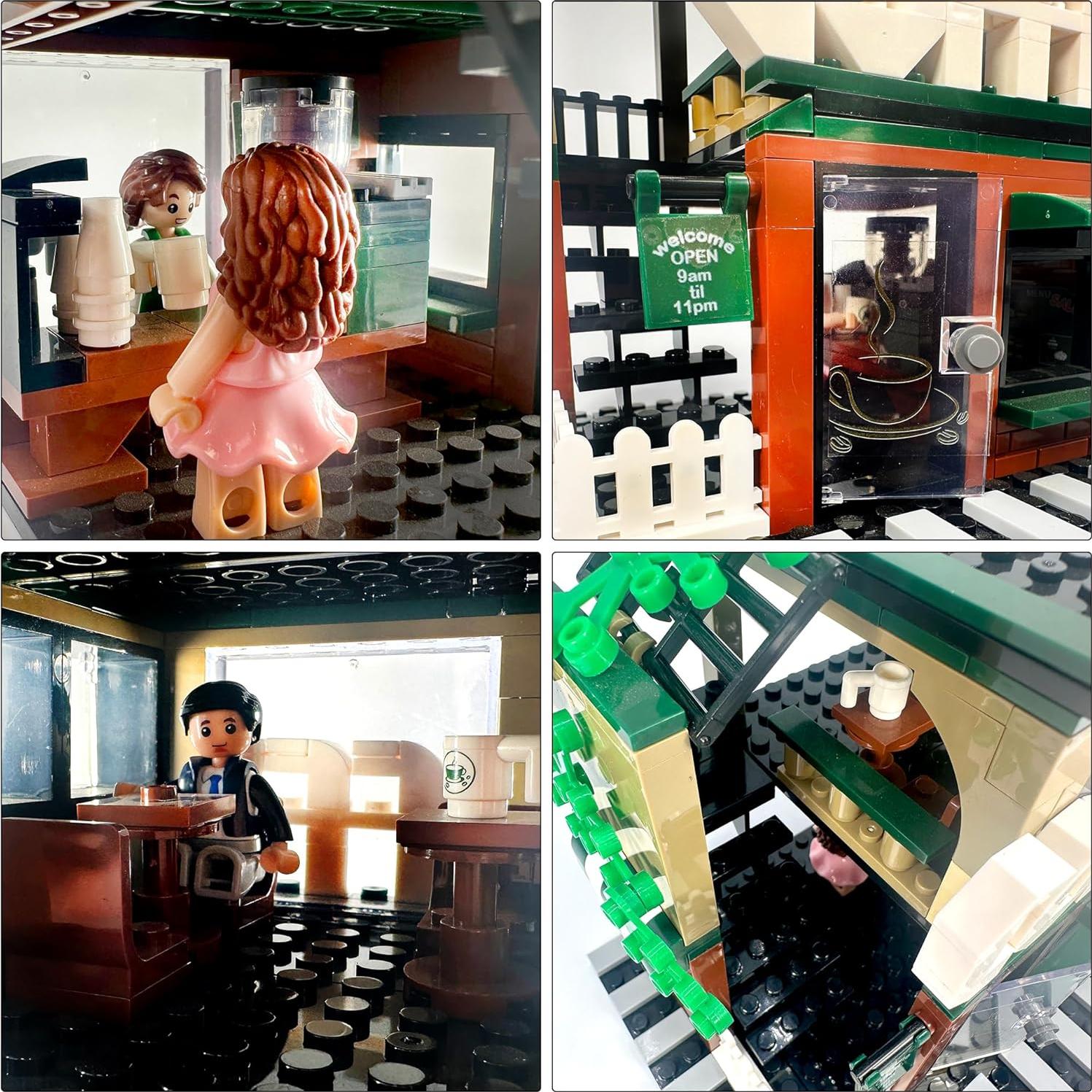 Conjunto Modular Cafetería General Jim - 283 Piezas 2 Pisos