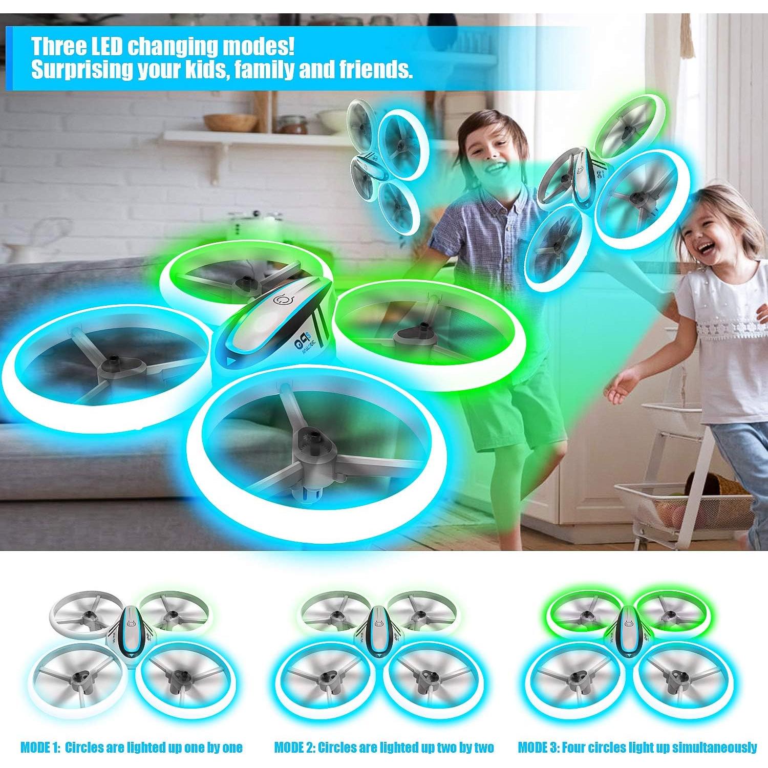 Drone Q9s HASAKEE para Niños con 2 Baterías y LED
