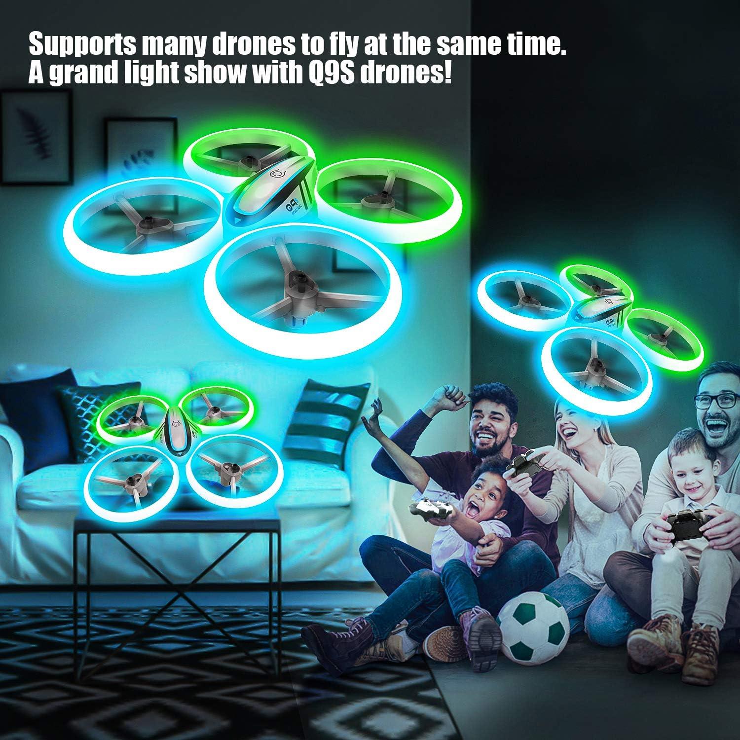 Drone Q9s HASAKEE para Niños con 2 Baterías y LED