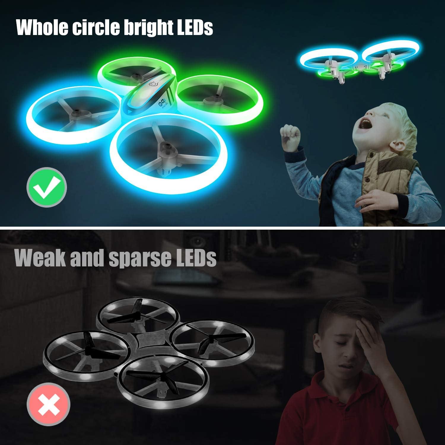 Drone Q9s HASAKEE para Niños con 2 Baterías y LED