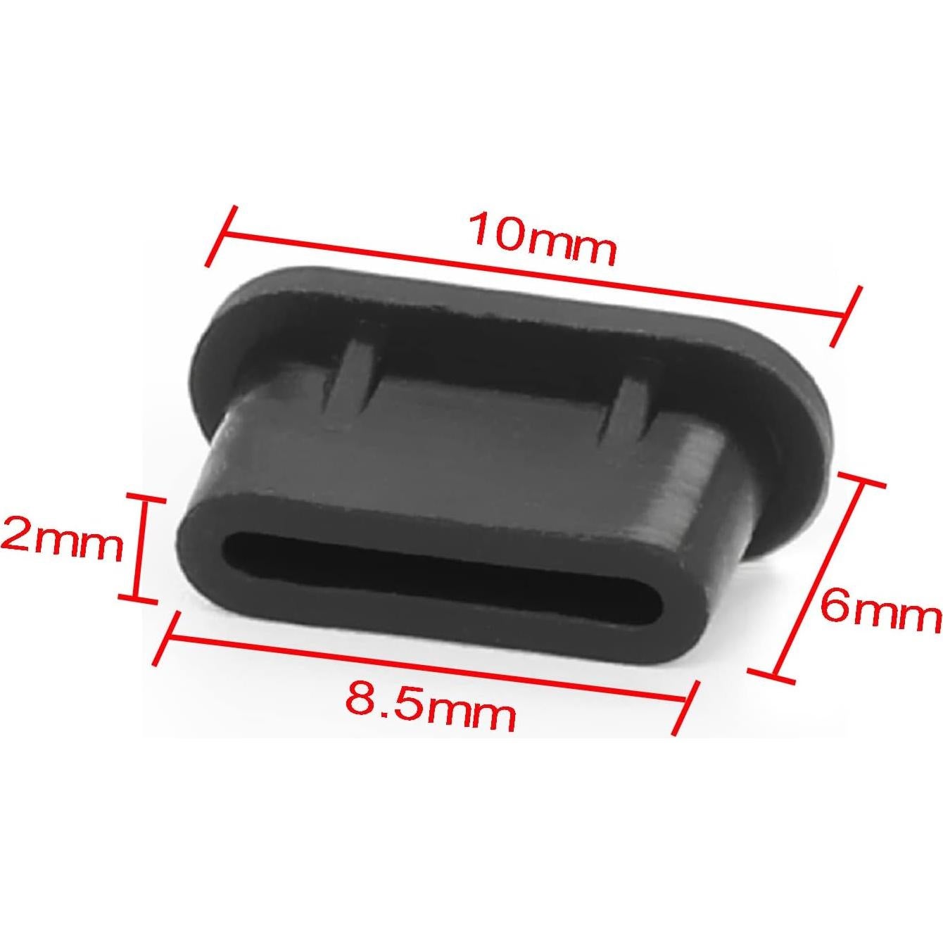 Paquete de 20 Tapones Antipolvo USB C OPSFALCON - Silicona