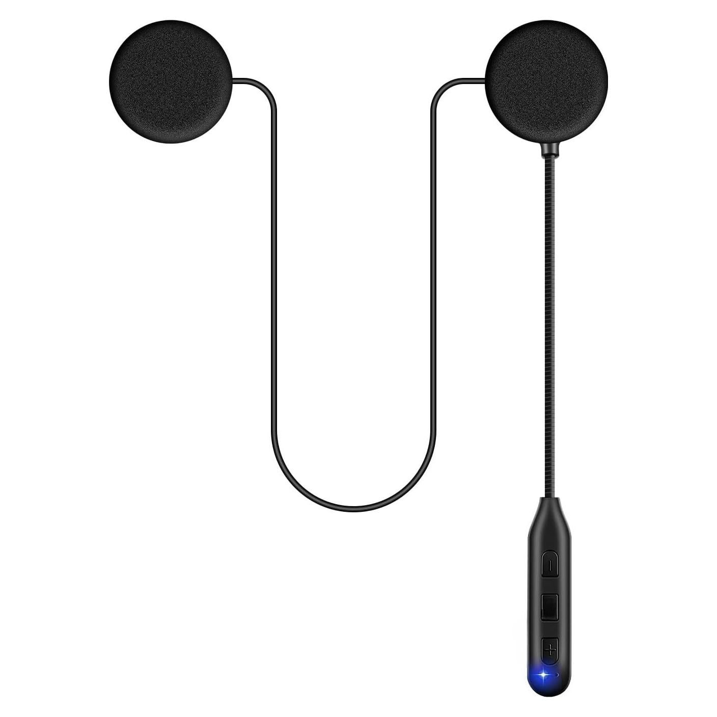 Auricular Bluetooth ELIKIDSTO para Casco de Motocicleta IPX7