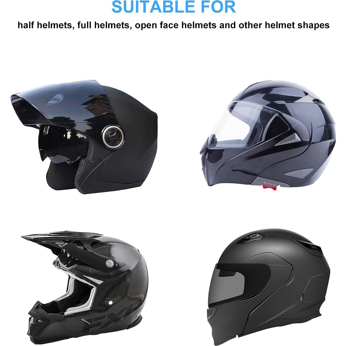 Auricular Bluetooth ELIKIDSTO para Casco de Motocicleta IPX7