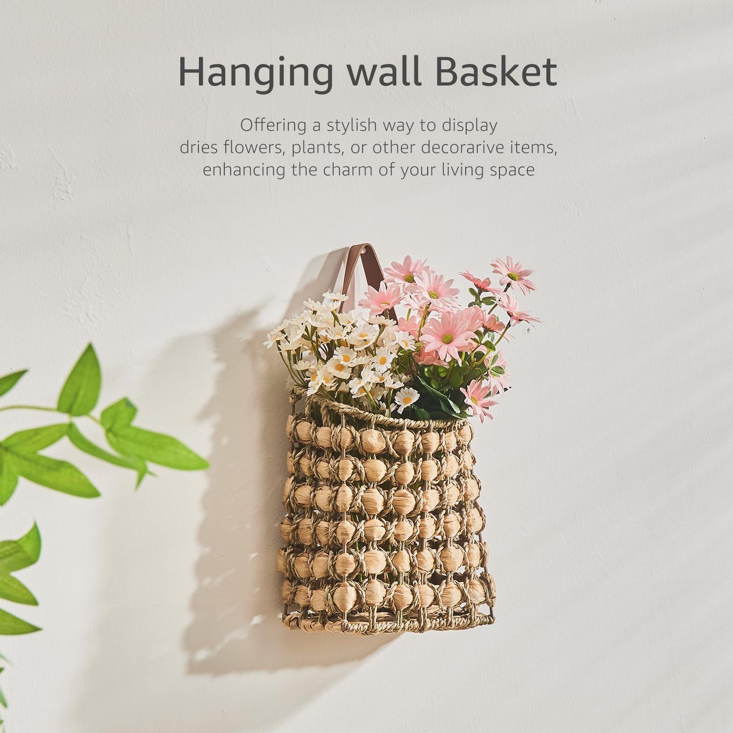 Cesta Colgante LGENHOOM Boho 22.86x9.91x17.78 cm