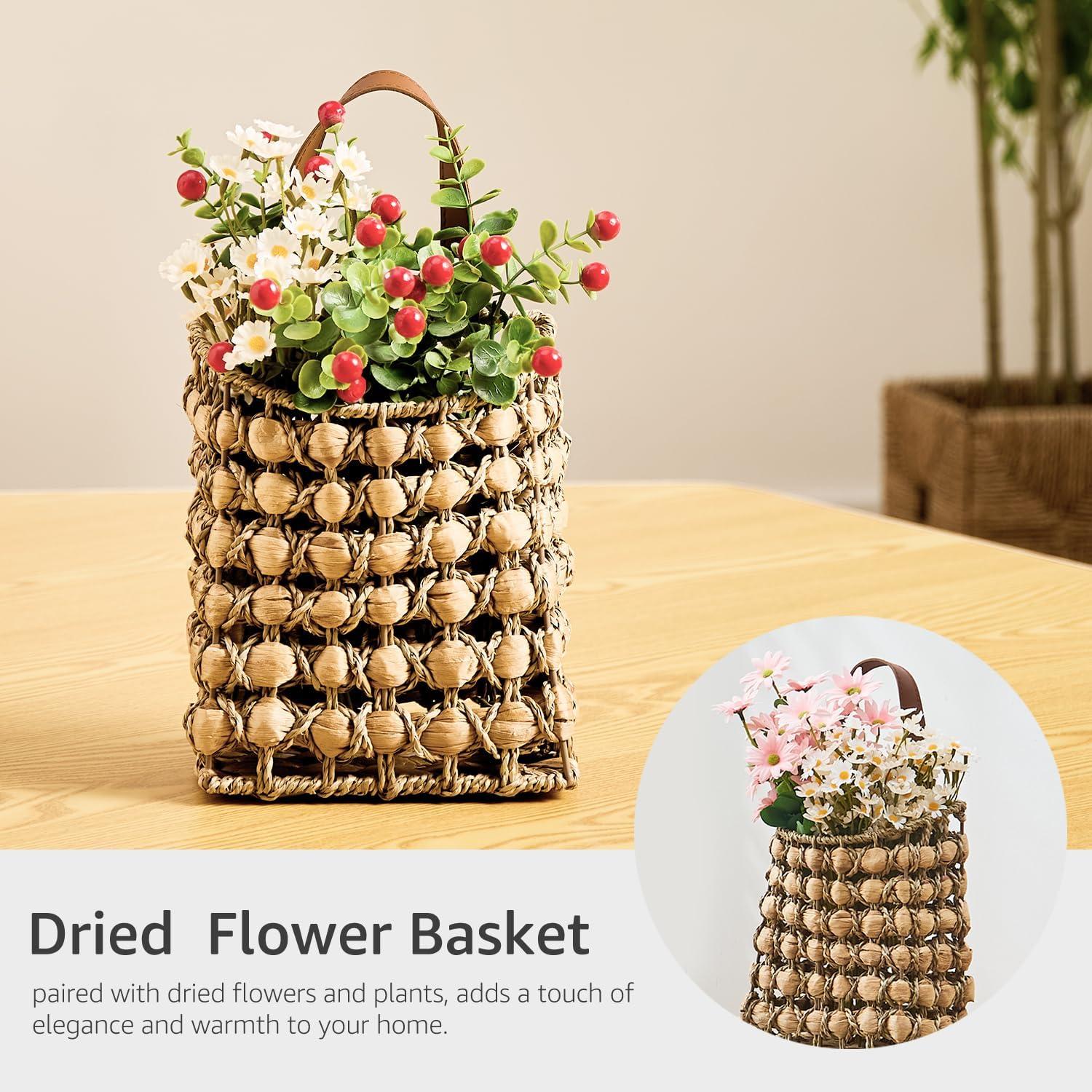 Cesta Colgante LGENHOOM Boho 22.86x9.91x17.78 cm