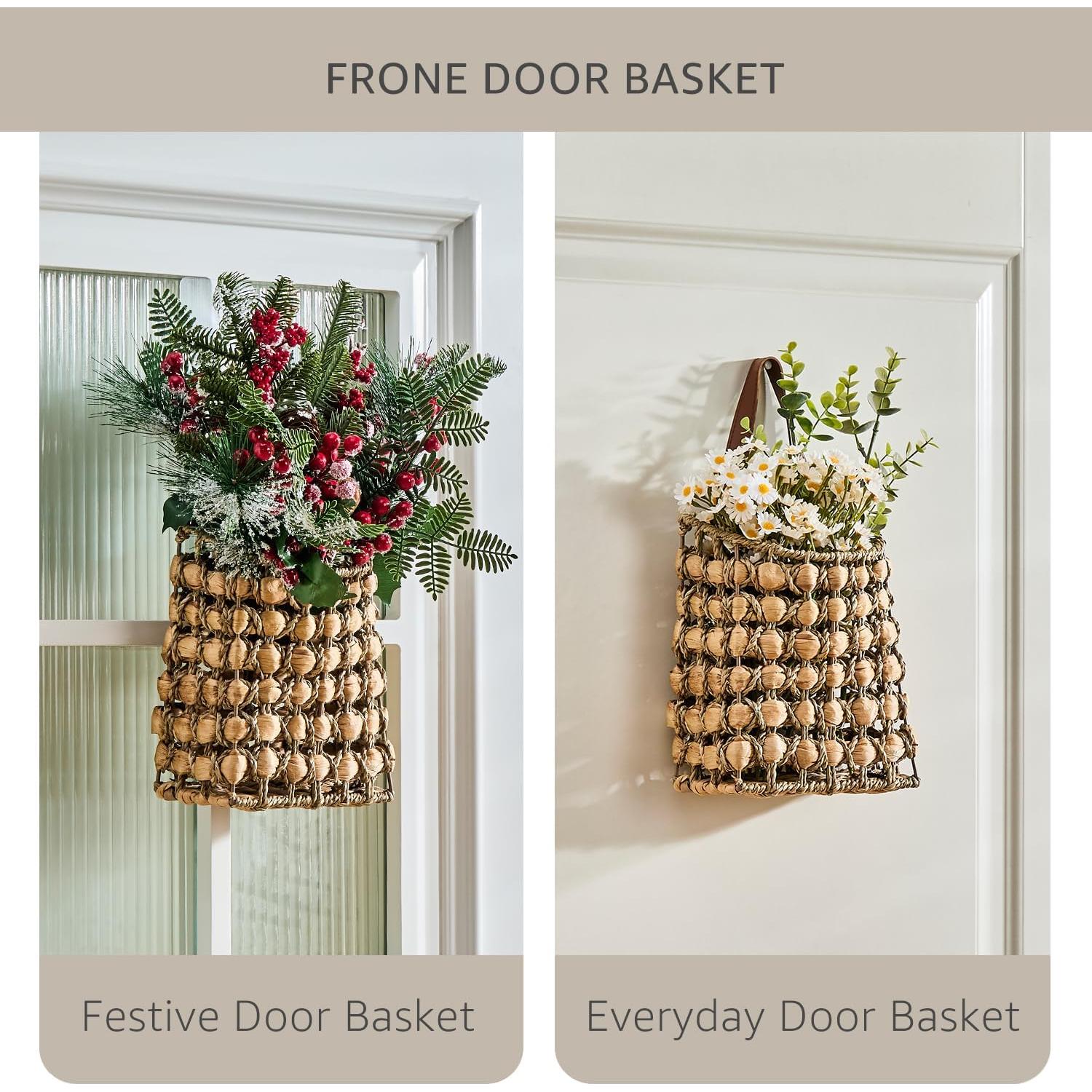 Cesta Colgante LGENHOOM Boho 22.86x9.91x17.78 cm