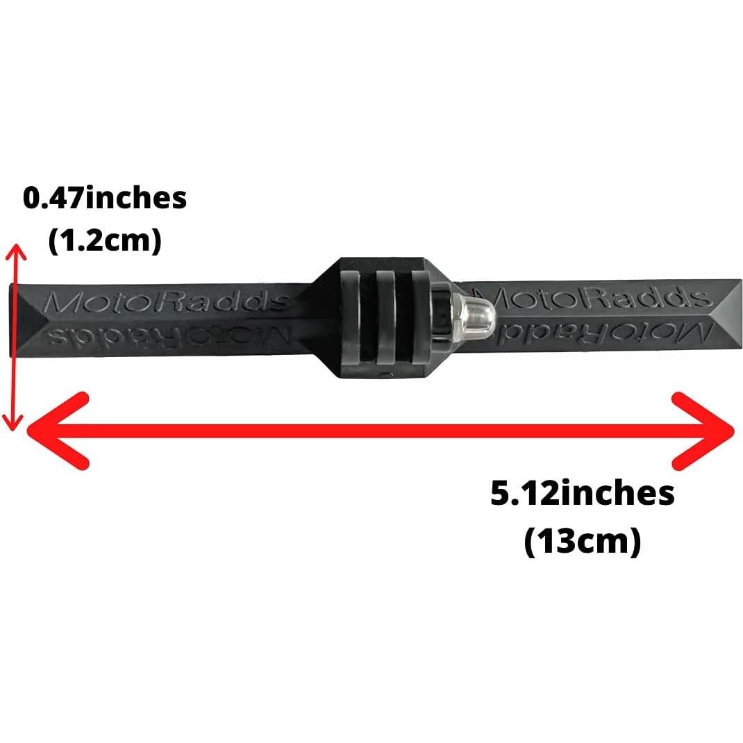 Kit Montaje Mentón Universal MotoRadds para Cámaras de Acción