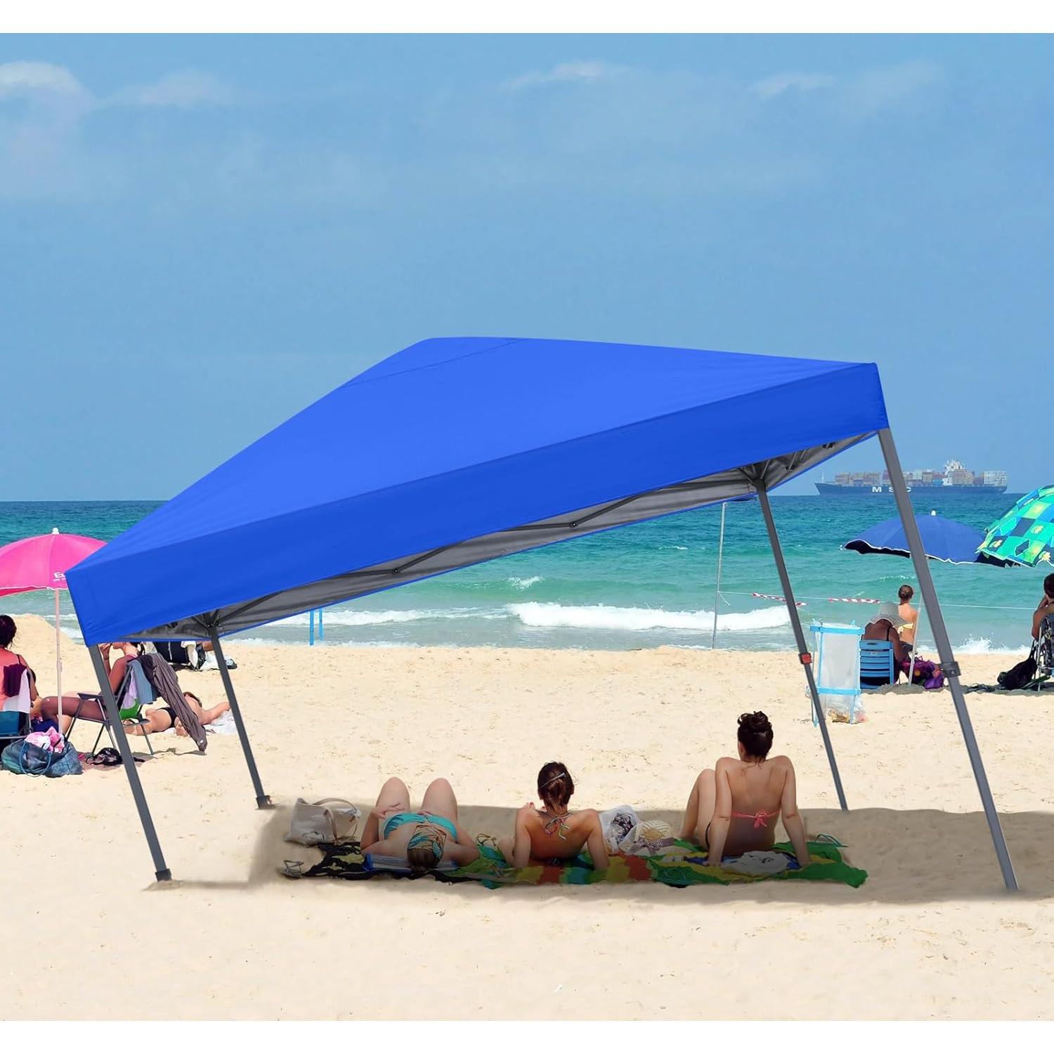 Carpa Plegable ABCCANOPY 3x3m Azul con Accesorios