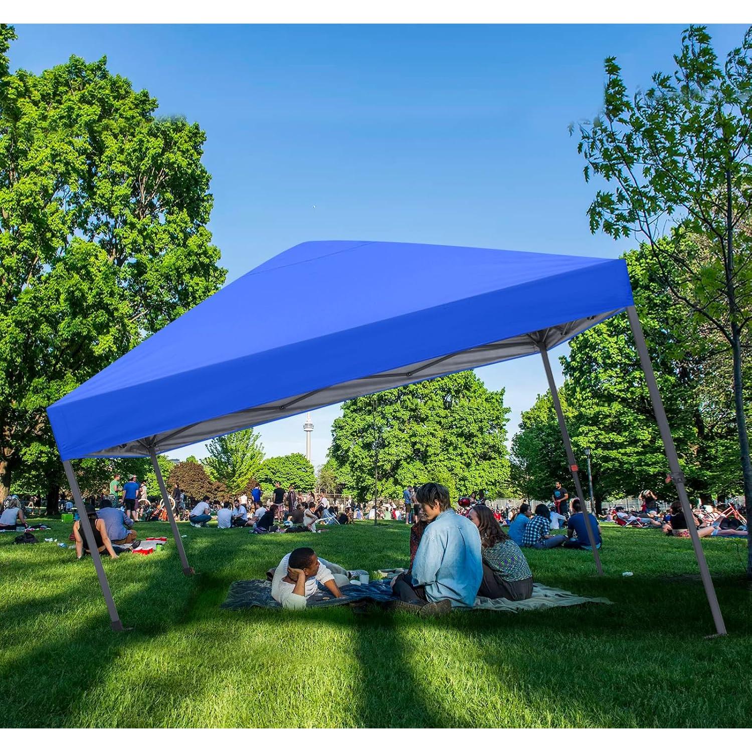 Carpa Plegable ABCCANOPY 3x3m Azul con Accesorios