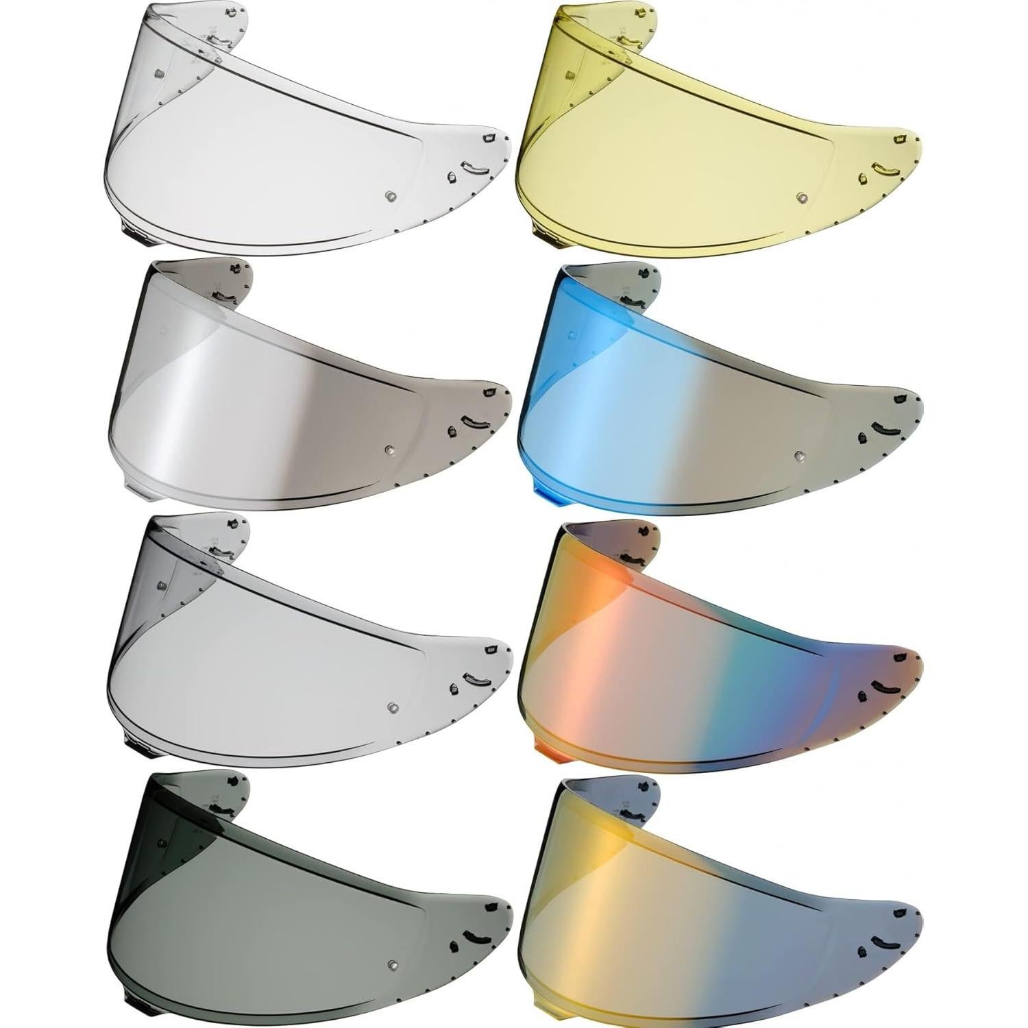 Visor Shoei CWR-F2PN Iridium Azul para Casco NX-R2