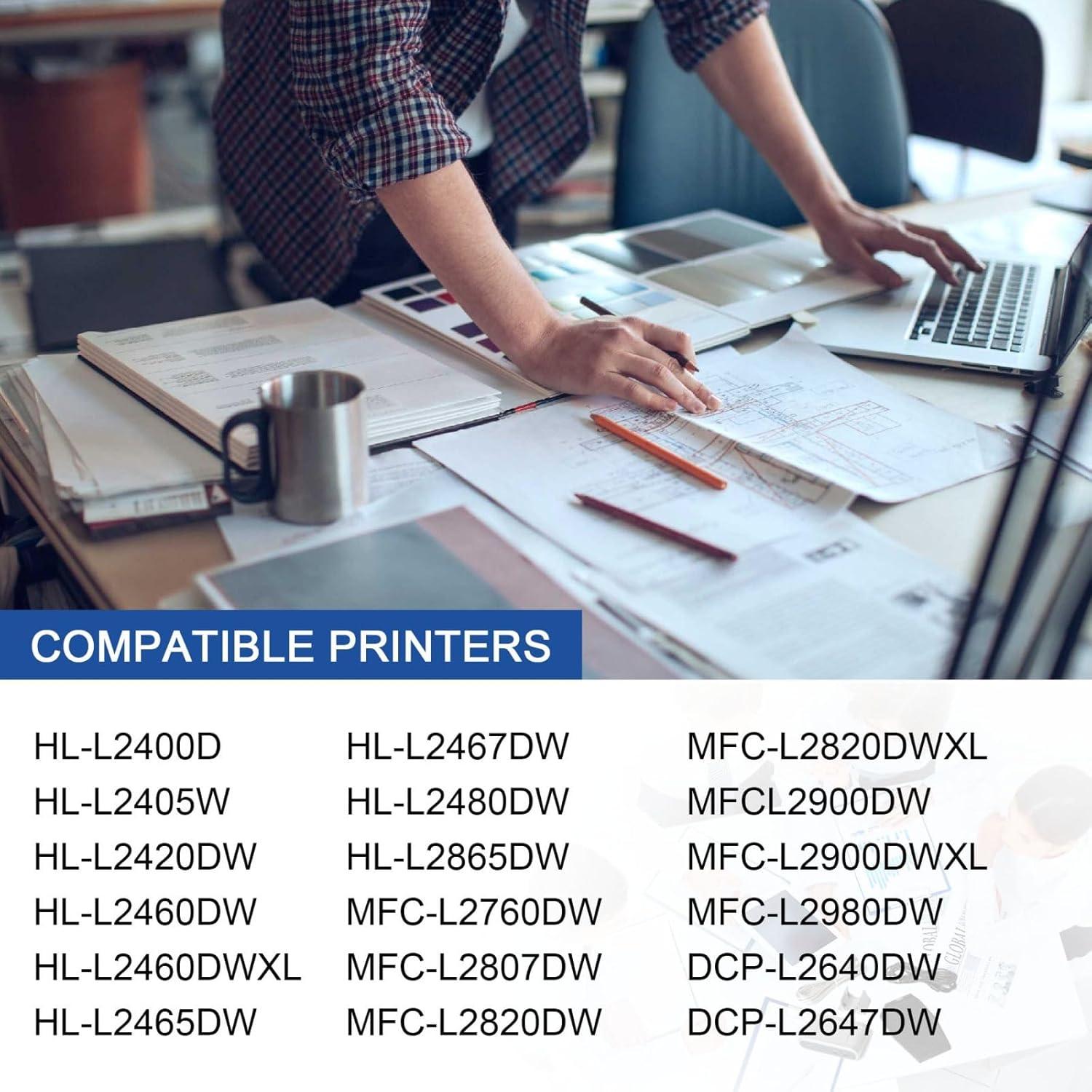 Unidad de Tambor DR830 Negro OBUWEU Alto Rendimiento 16000 Páginas