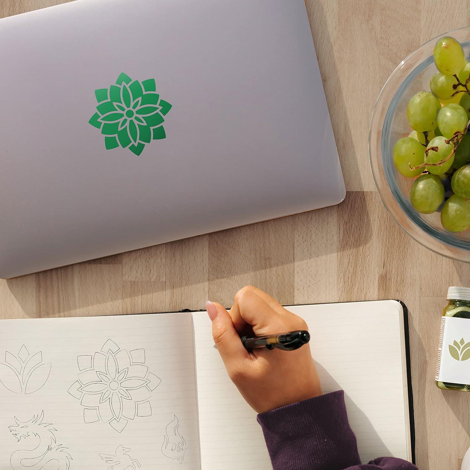 Vinilo Adhesivo Permanente VViViD DECO65 Verde Brillante 2.13m x 30cm