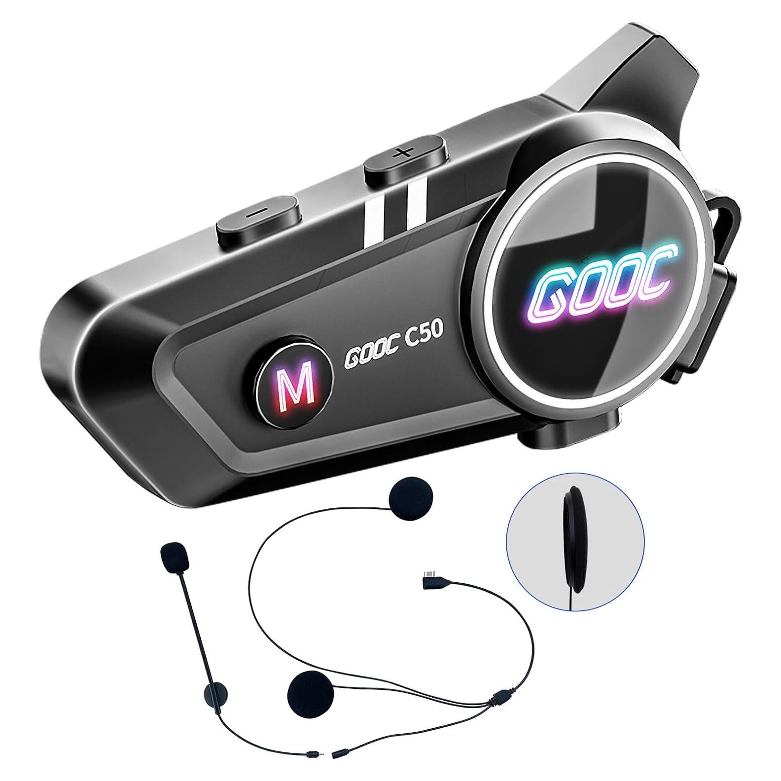 Auricular Bluetooth JZAQ C50 para Motocicleta Impermeable