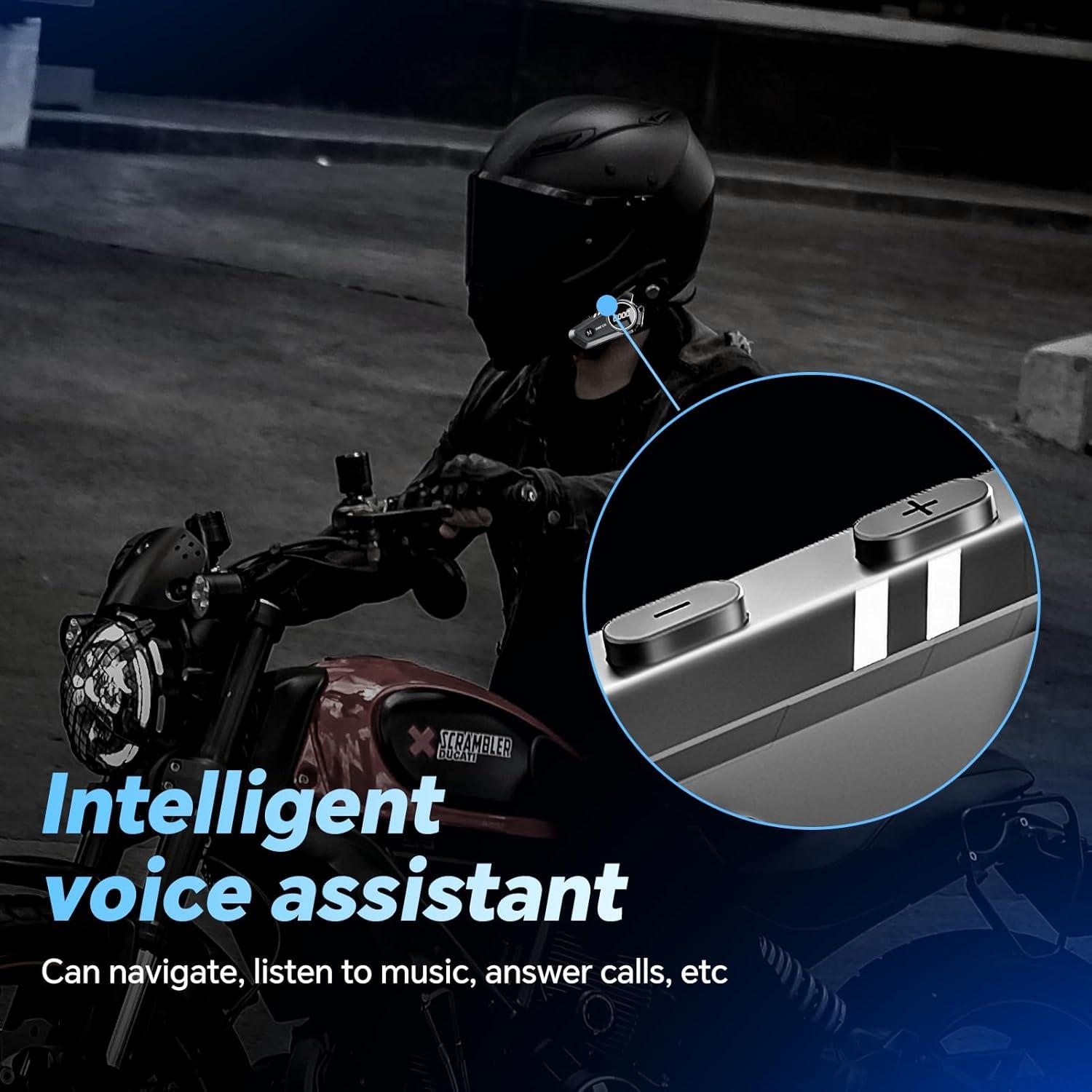 Auricular Bluetooth JZAQ C50 para Motocicleta Impermeable