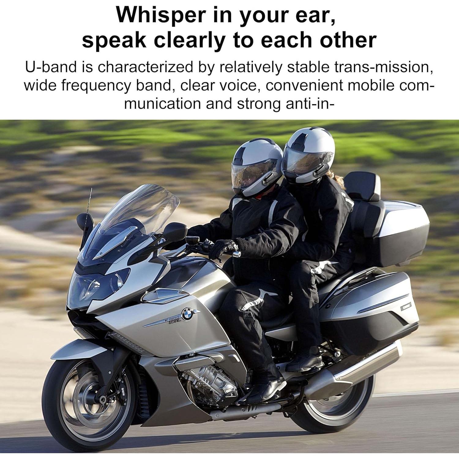 Auricular Bluetooth SOFFRIA E1 Intercomunicador 400M IPX6