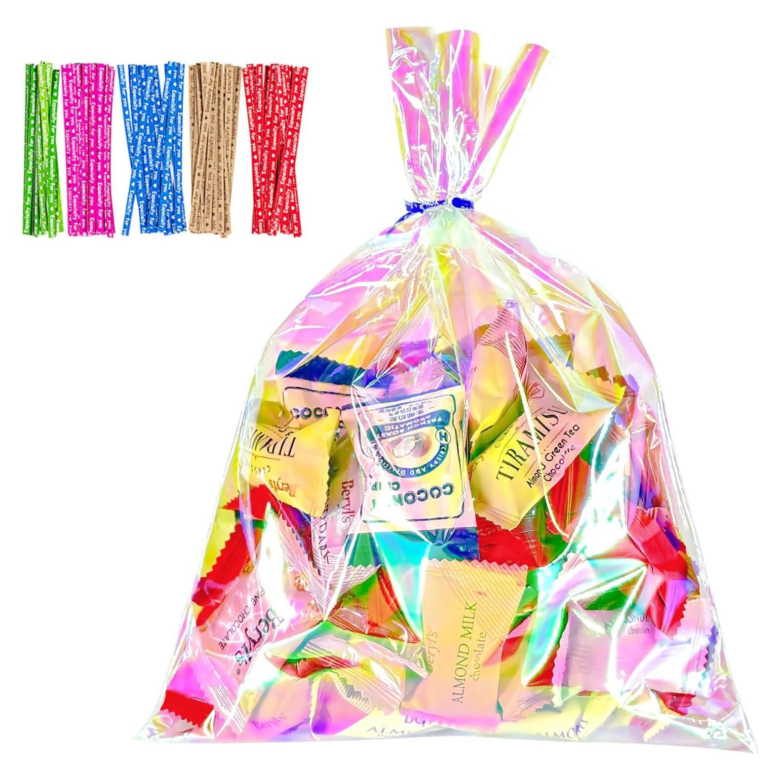 Bolsas de Cellophane Iridiscentes Cherodada 20x28 cm - 100 Pcs