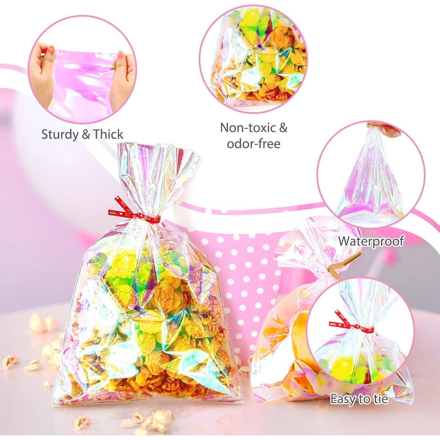 Bolsas de Cellophane Iridiscentes Cherodada 20x28 cm - 100 Pcs