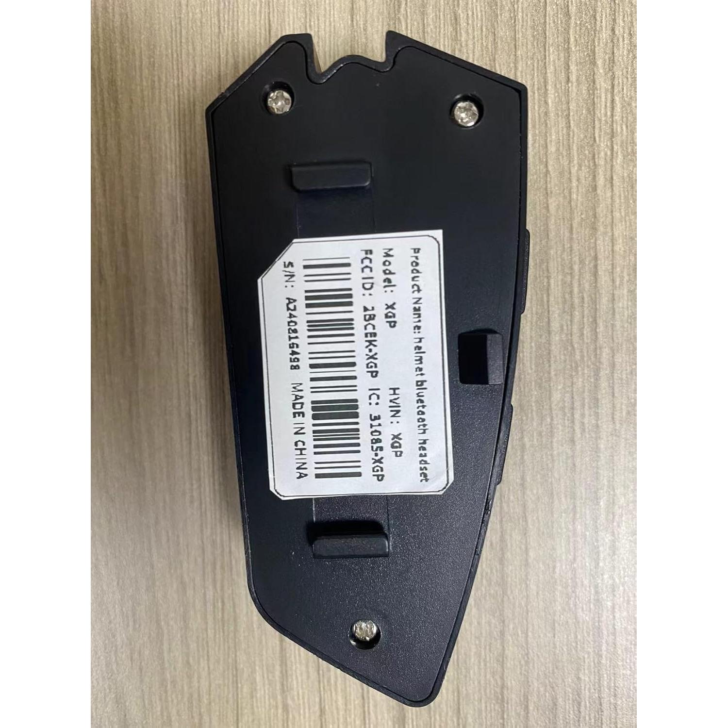 Auriculares Bluetooth XGP X1 para Casco Motocicleta 60h IP67