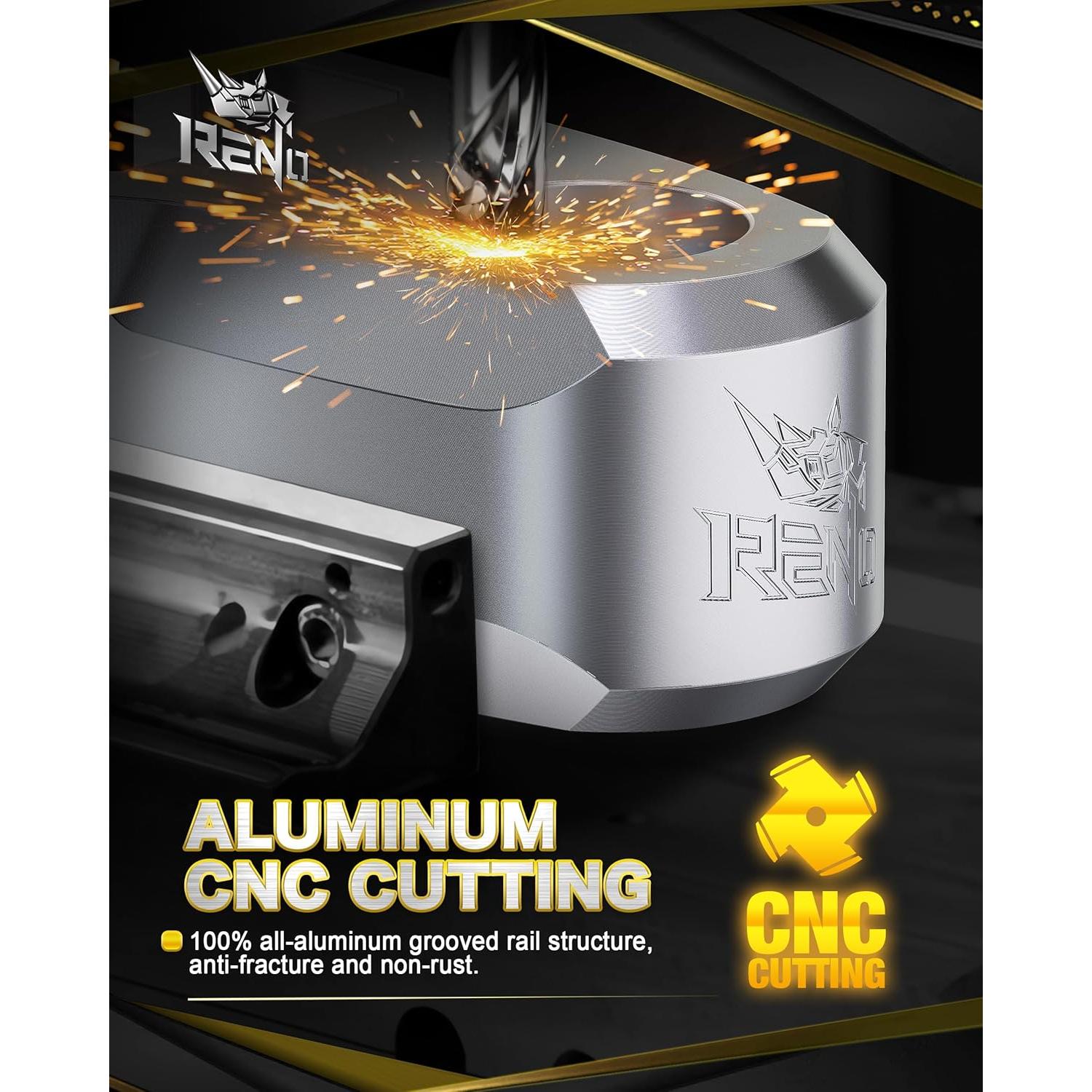 Enganche de Remolque Ajustable Reno 21000 lbs Aluminio 3"