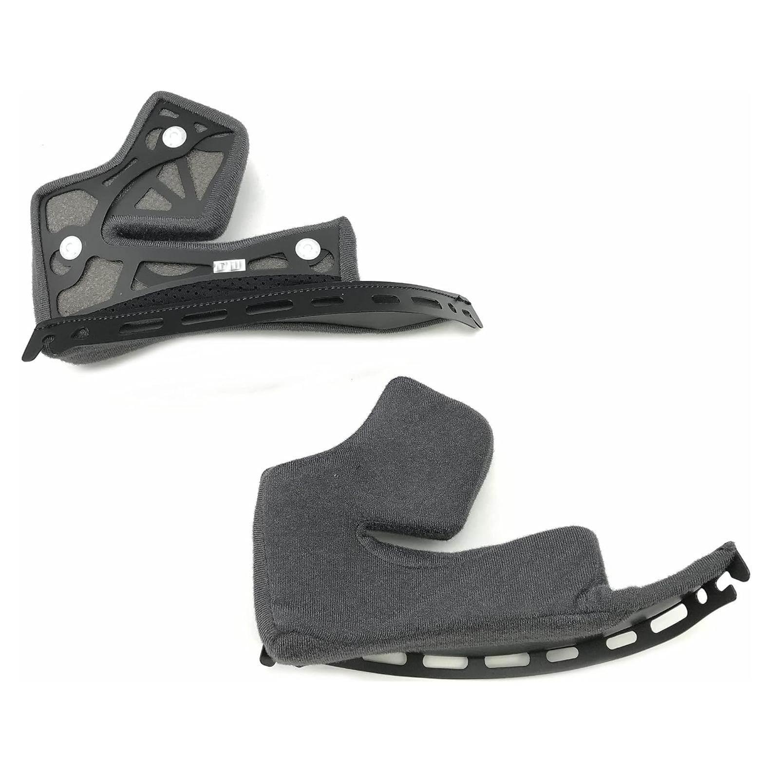 RF-1100/Qwest Cheek Pad Set 39mm Motorcycle Helmet Accessories - Black/One Size
