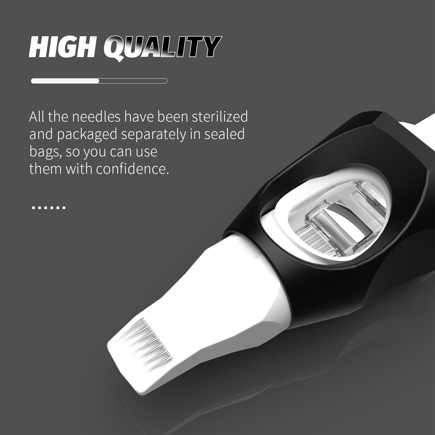 Agujas de Cartucho para Tatuaje OFEYLE 20pcs RL RS RM M1