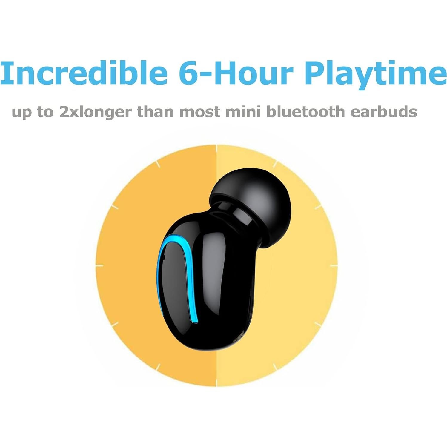 Auricular Inalámbrico Bluetooth MALIHOO Q30 Negro 6 Horas