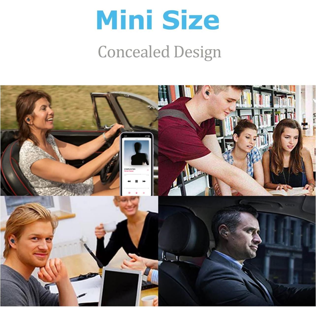 Auricular Inalámbrico Bluetooth MALIHOO Q30 Negro 6 Horas